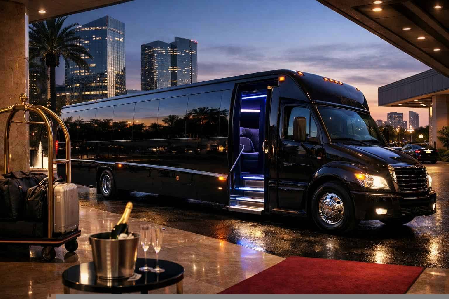 Haltom City TX Limo Bus Rentals for Special Events