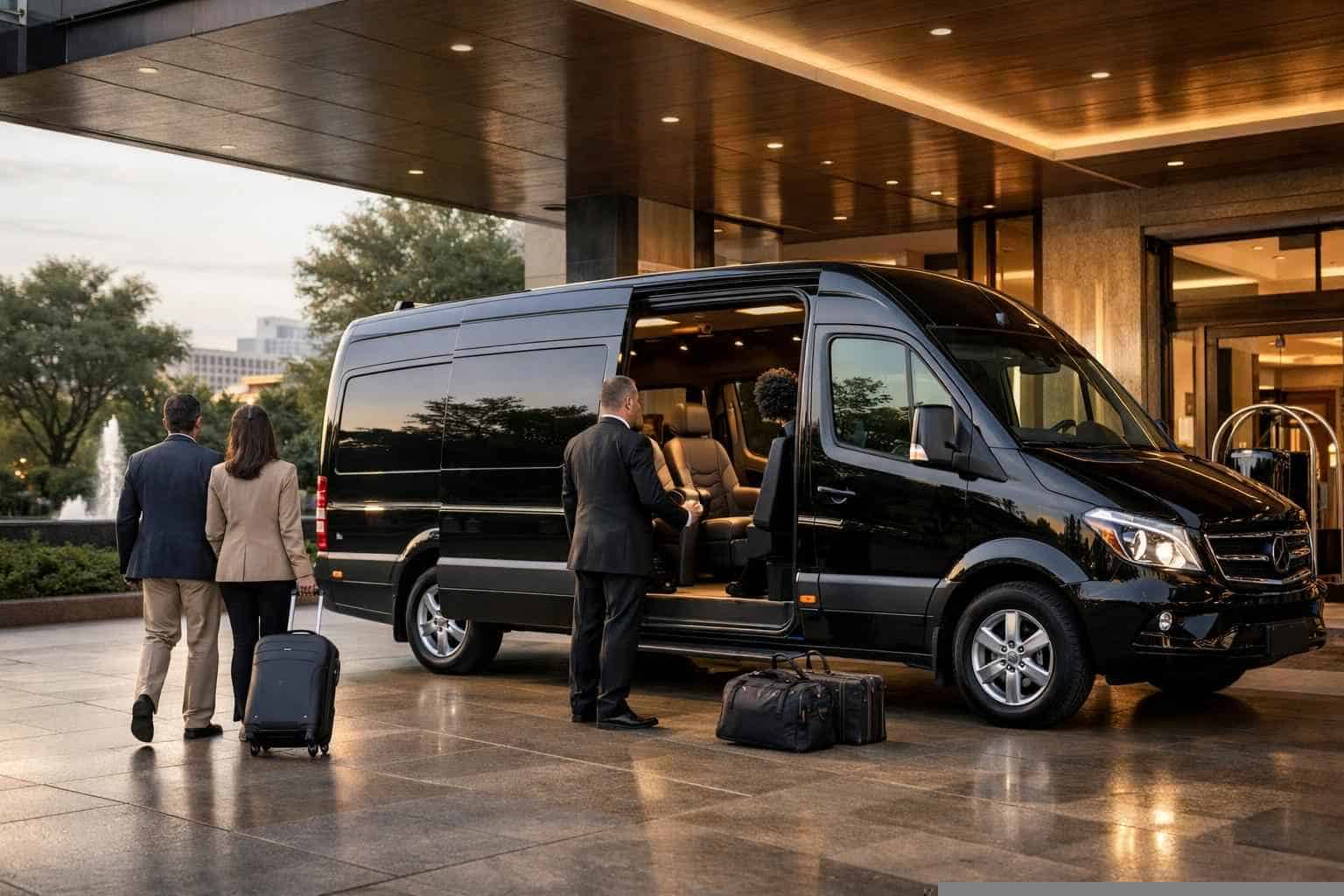 Book Your Haltom City Passenger Van with Driver Today