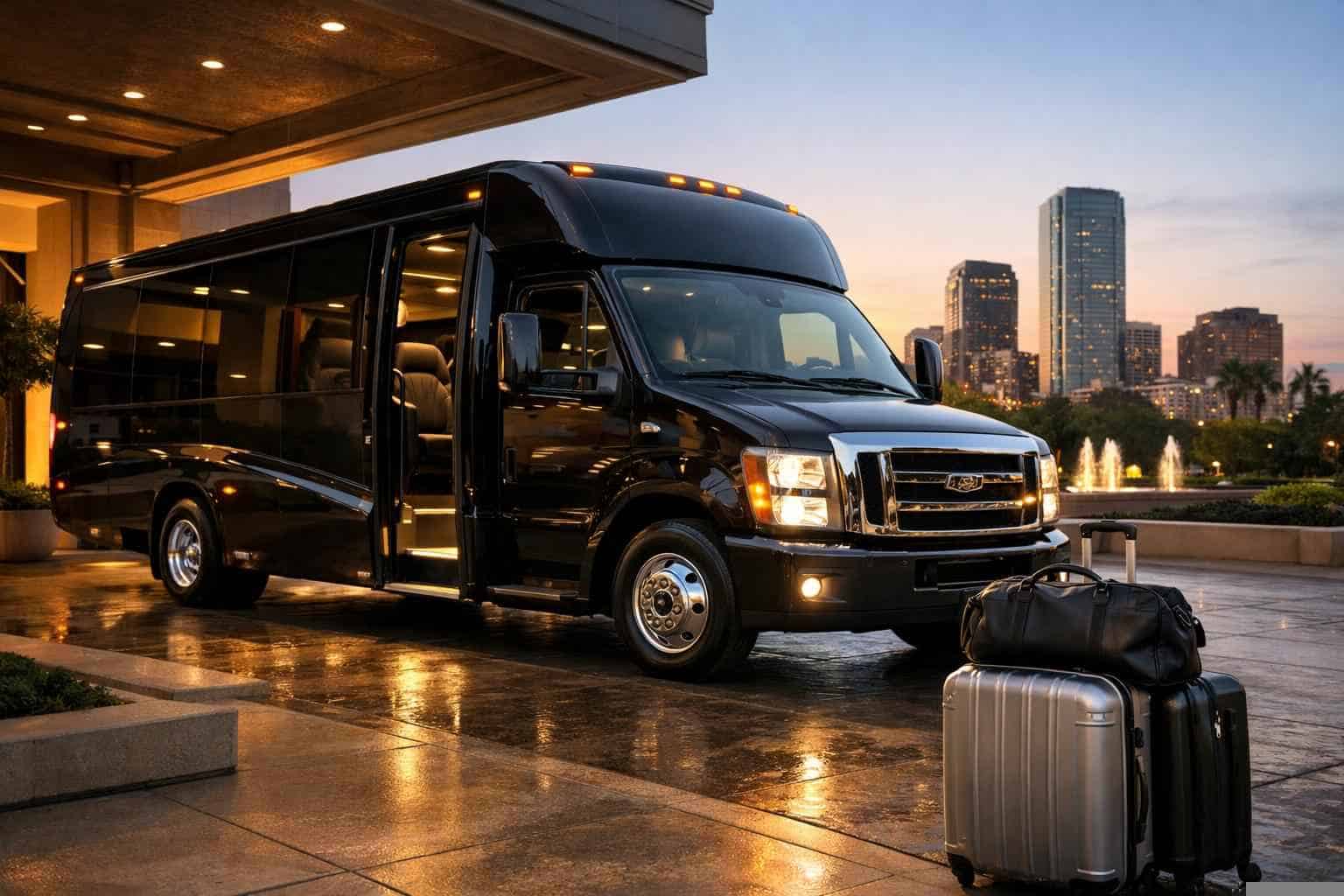 Book Your Haltom City Shuttle Bus Rental Today