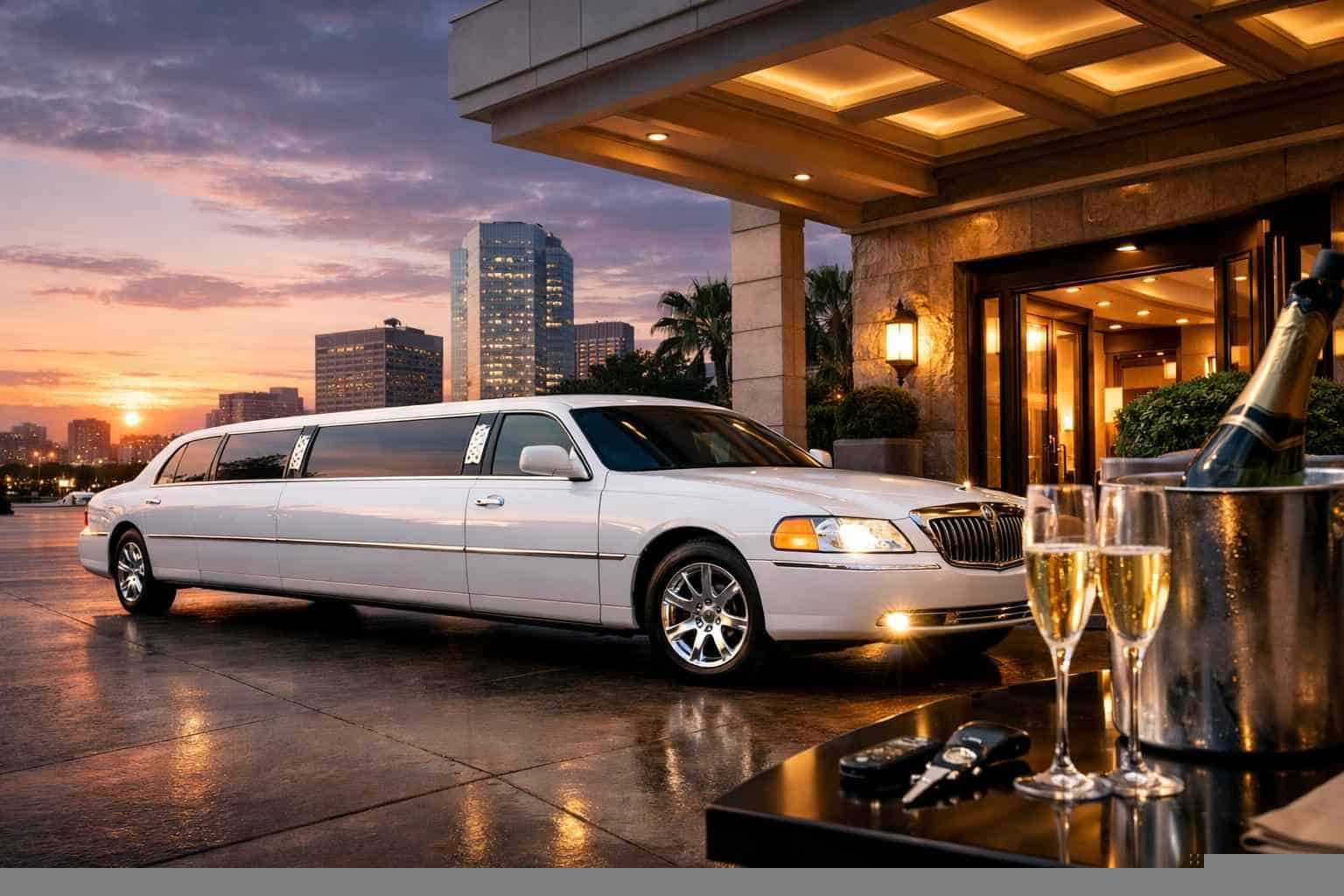White Limo Rental In Haltom City Texas Book Your Haltom City White Limo Rental Today