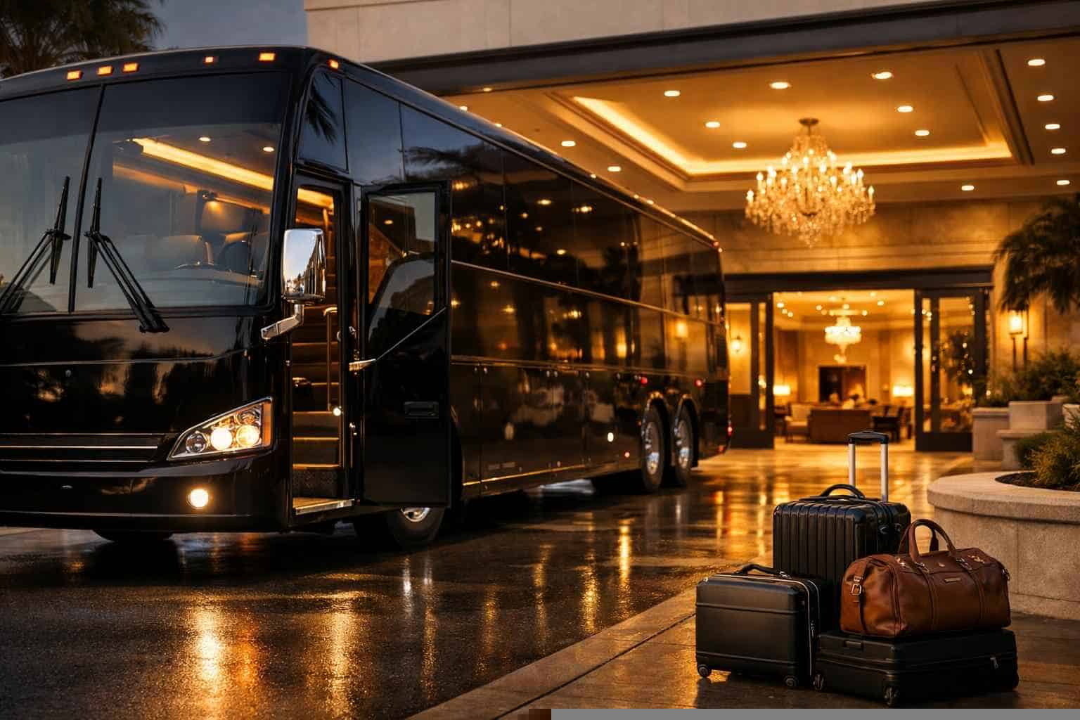 Book Your Hurst Bus Rental Today