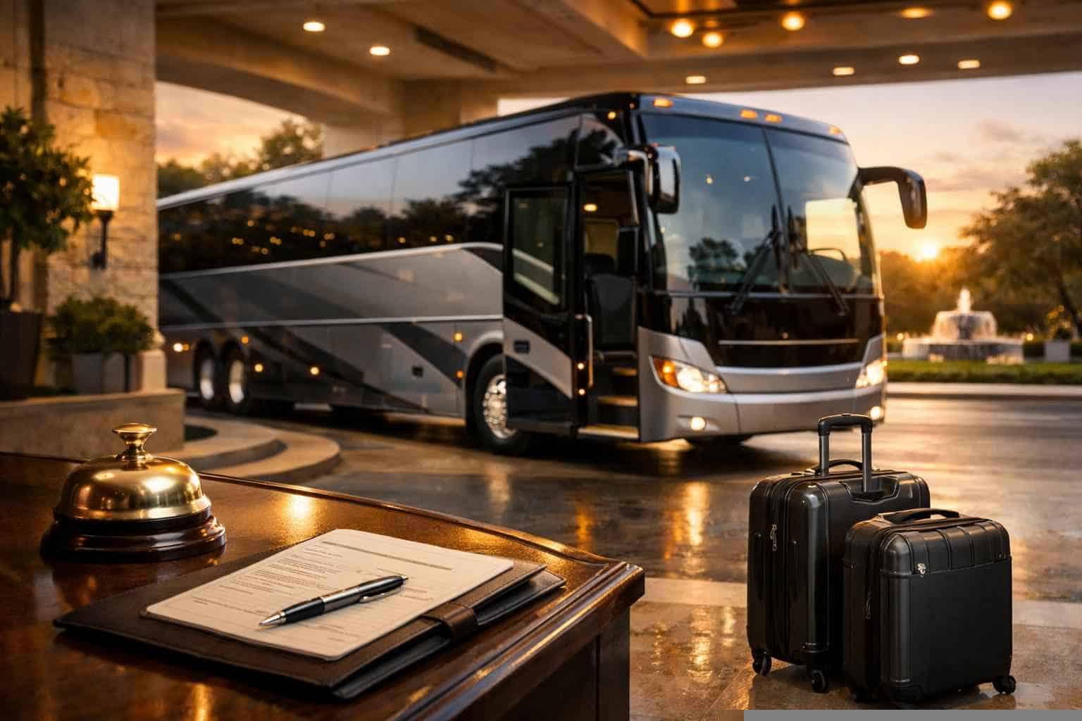 Book Your Hurst Charter Bus Rental Today