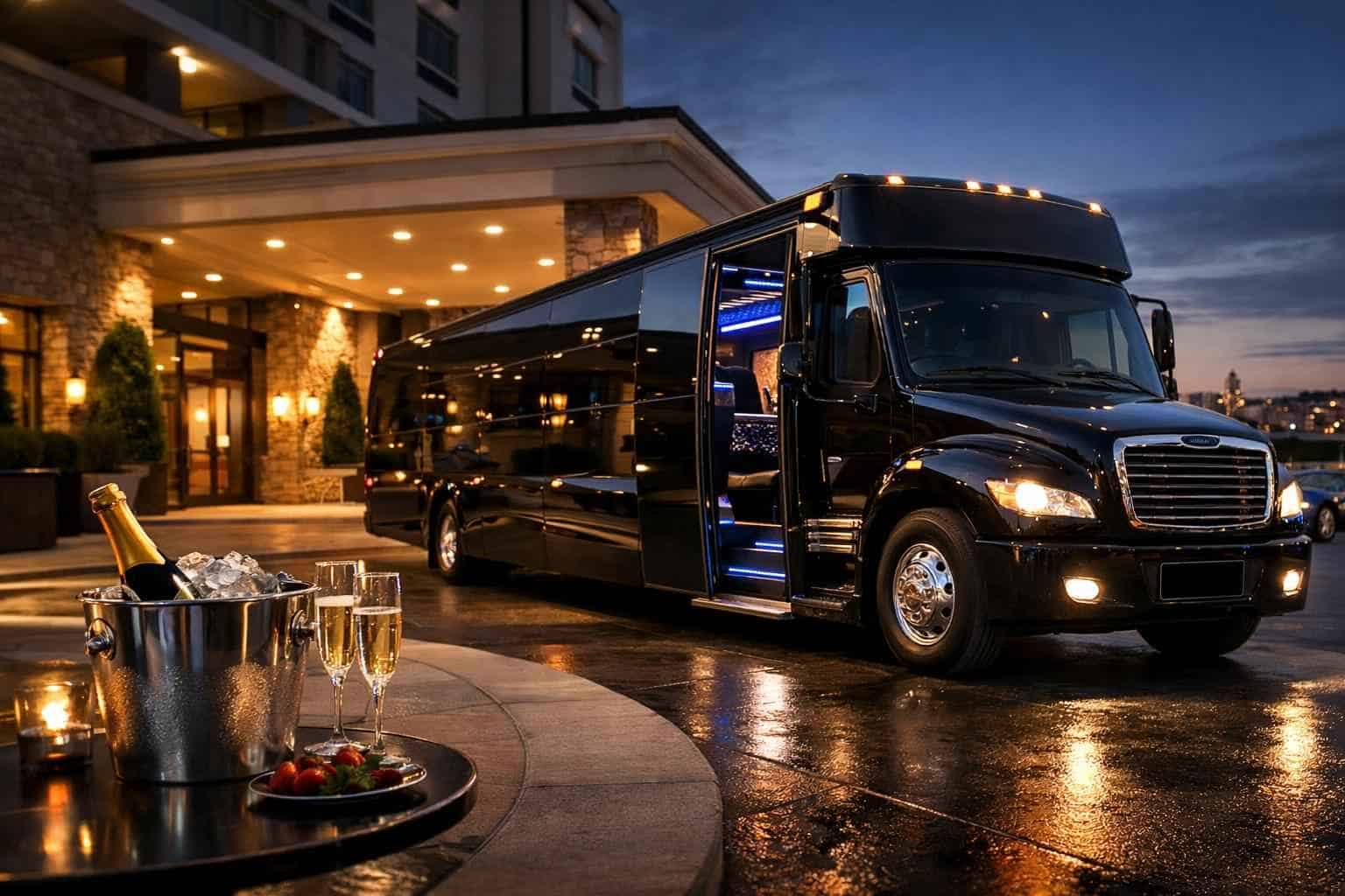 Book Your Hurst Party Bus Rental Today