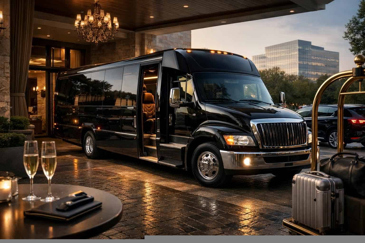 Book Your Hurst Shuttle Bus Rental Today