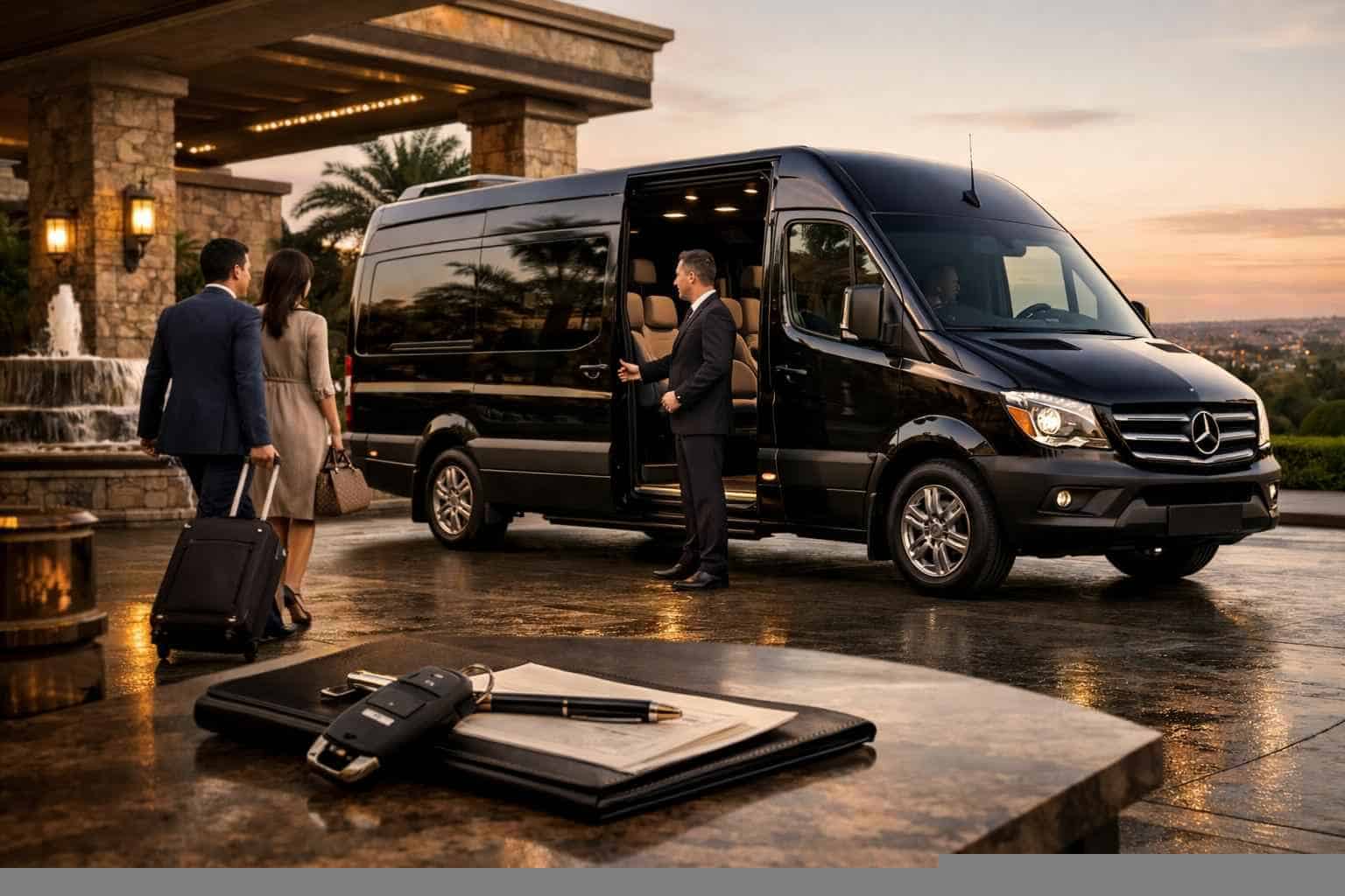 Book Your Keller Passenger Van with Driver Today