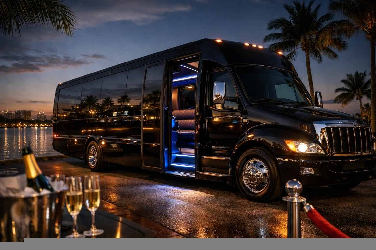 Book Your Lake Worth Party Bus Rental Today