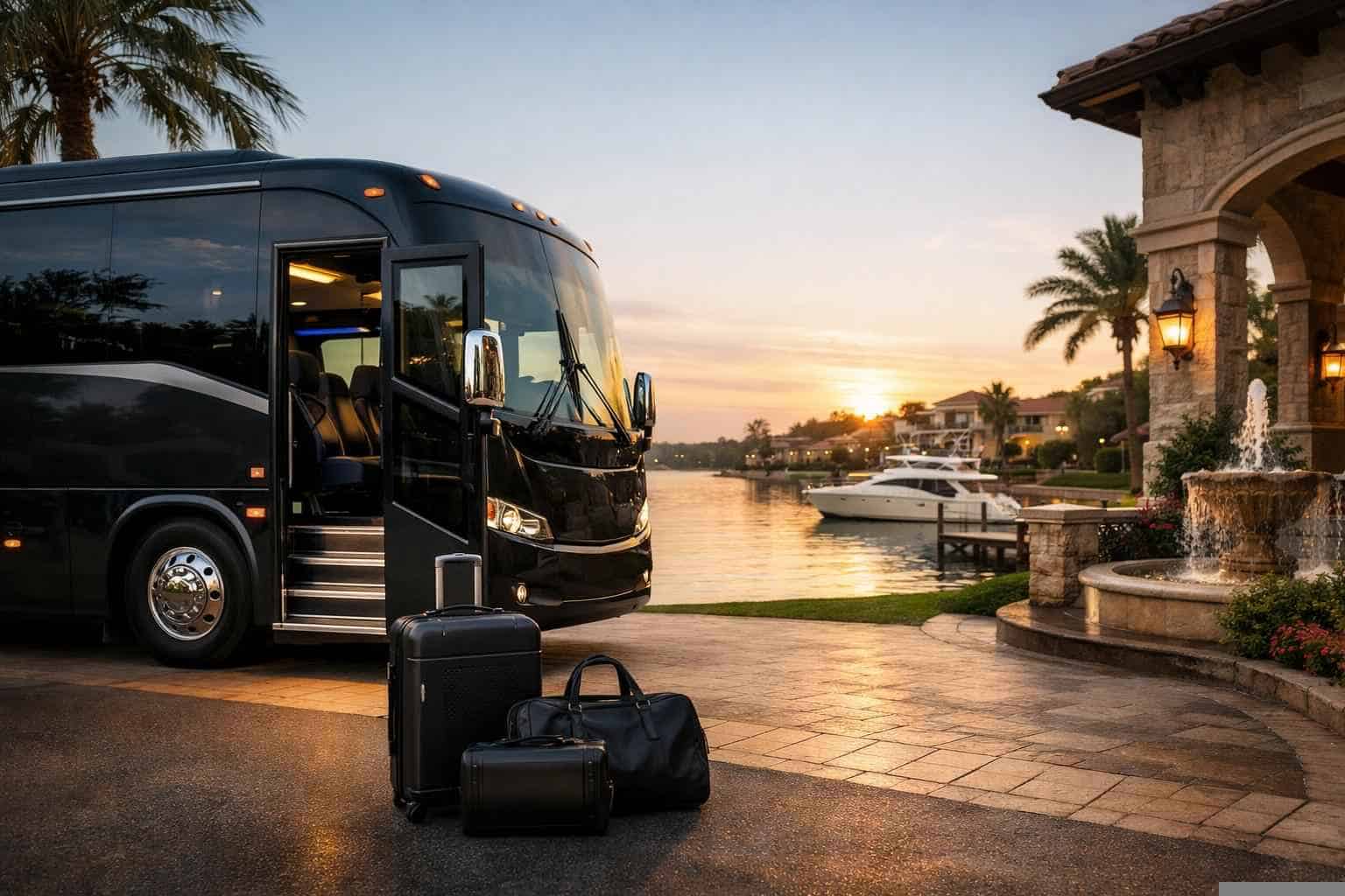 Book Your Lake Worth Shuttle Bus Rental Today