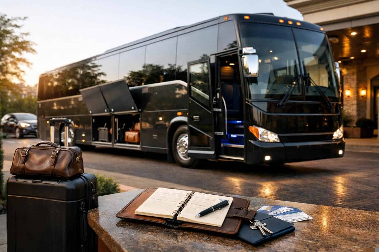 Bus Rental Near Me in Mansfield Texas