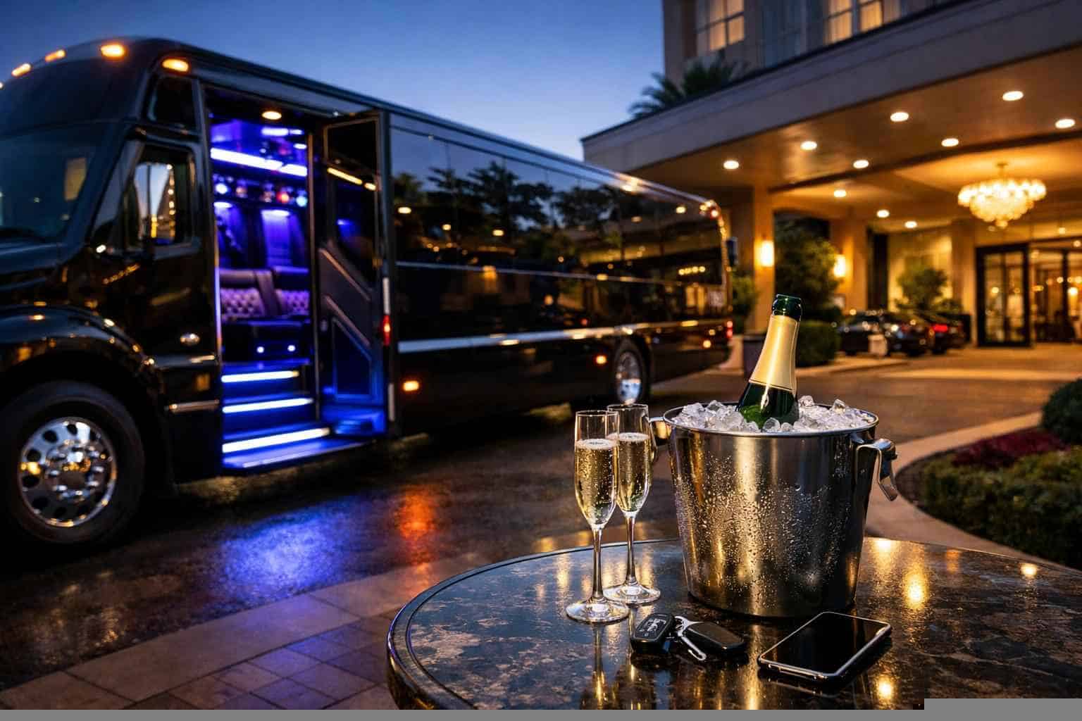 Book Your Mansfield Party Bus Rental Today