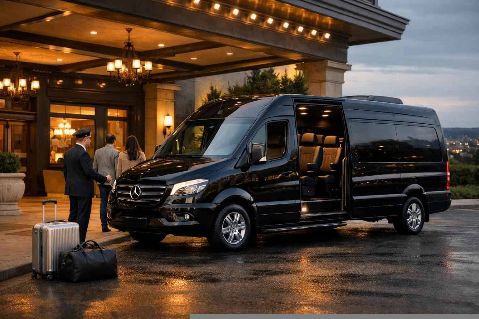 Book Your Mansfield Passenger Van with Driver Today