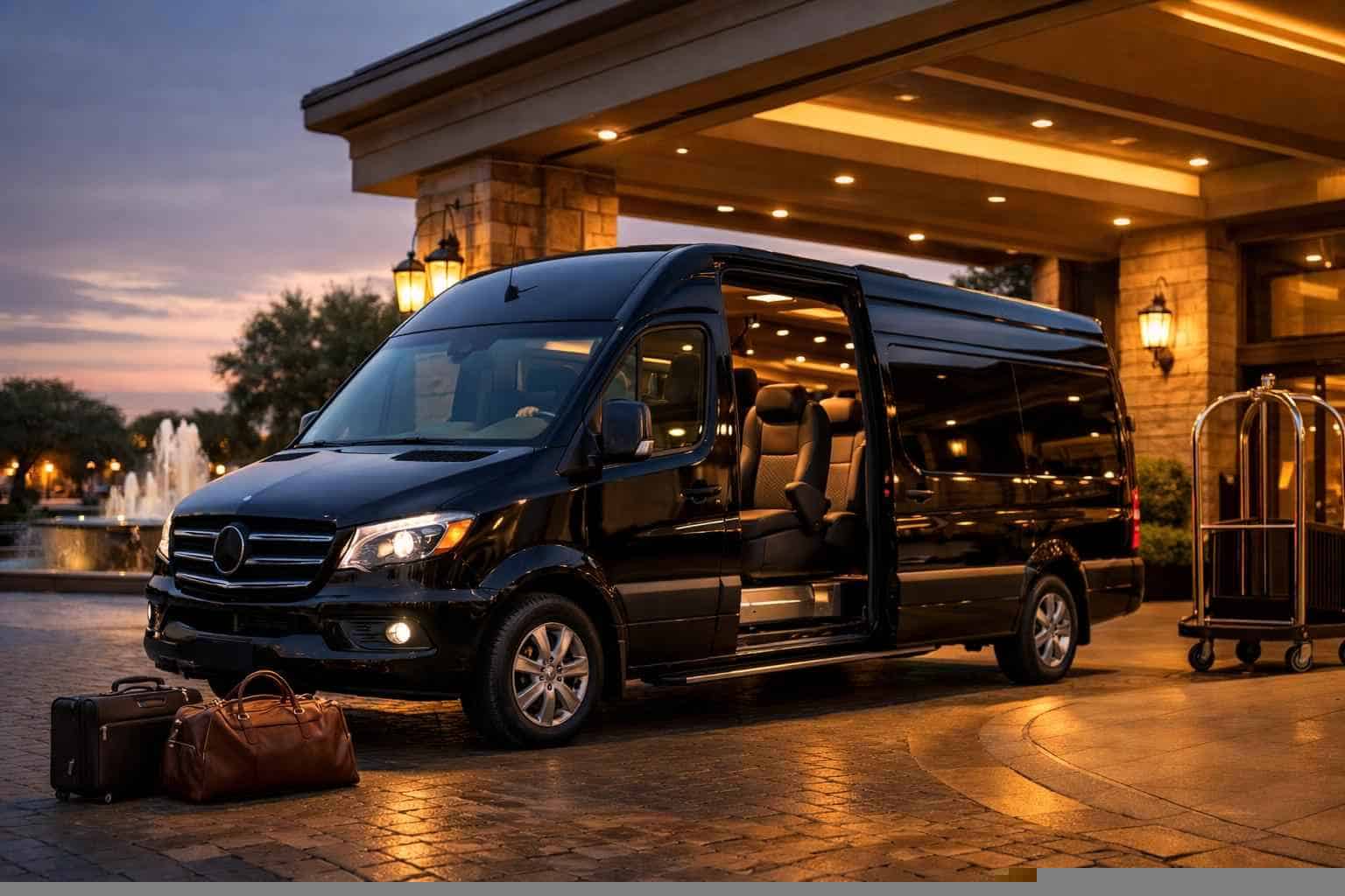 Book Your North Richland Hills Passenger Van with Driver Today