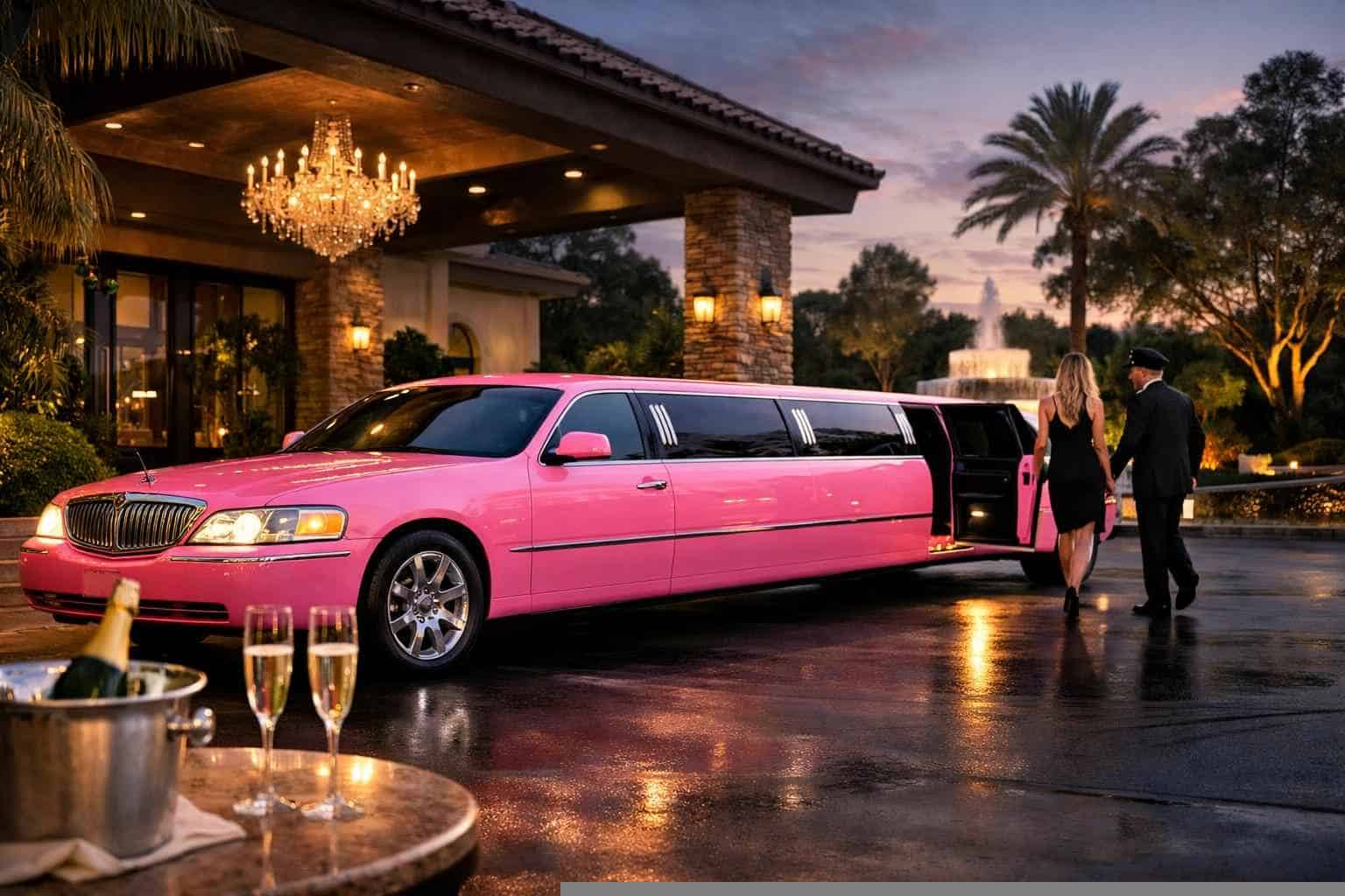 Pink Limo Rental In North Richland Hills Texas Book Your North Richland Hills Pink Limo Rental Today