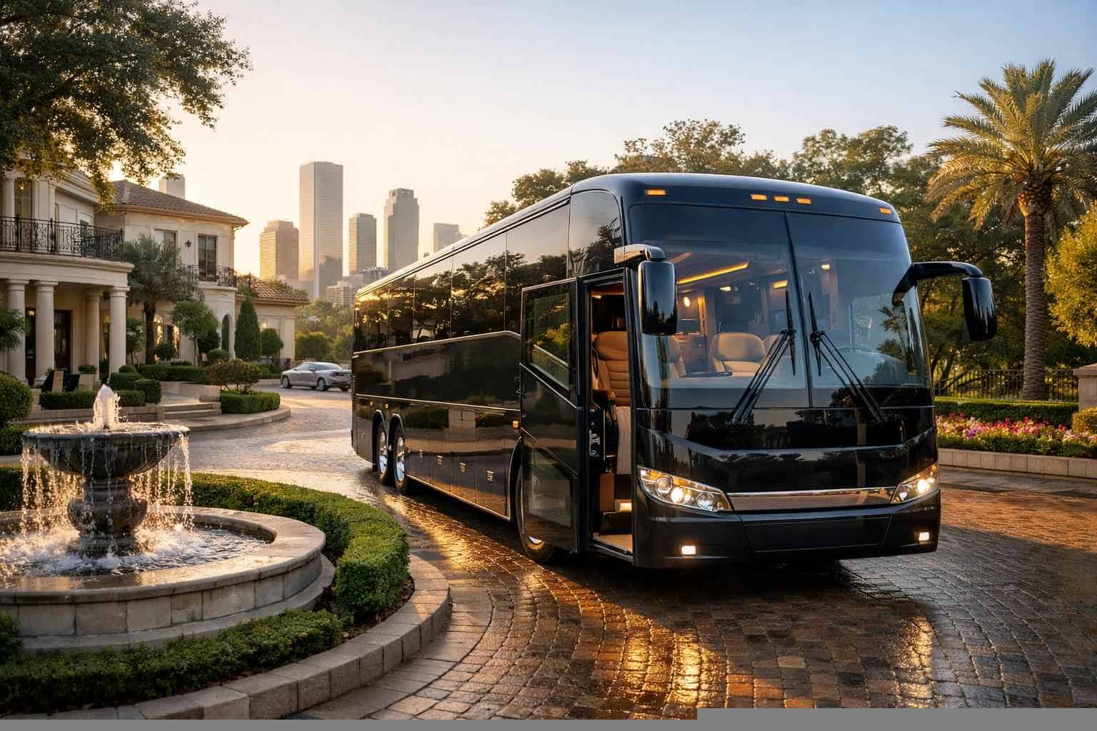 Book Your River Oaks Charter Bus Rental Today