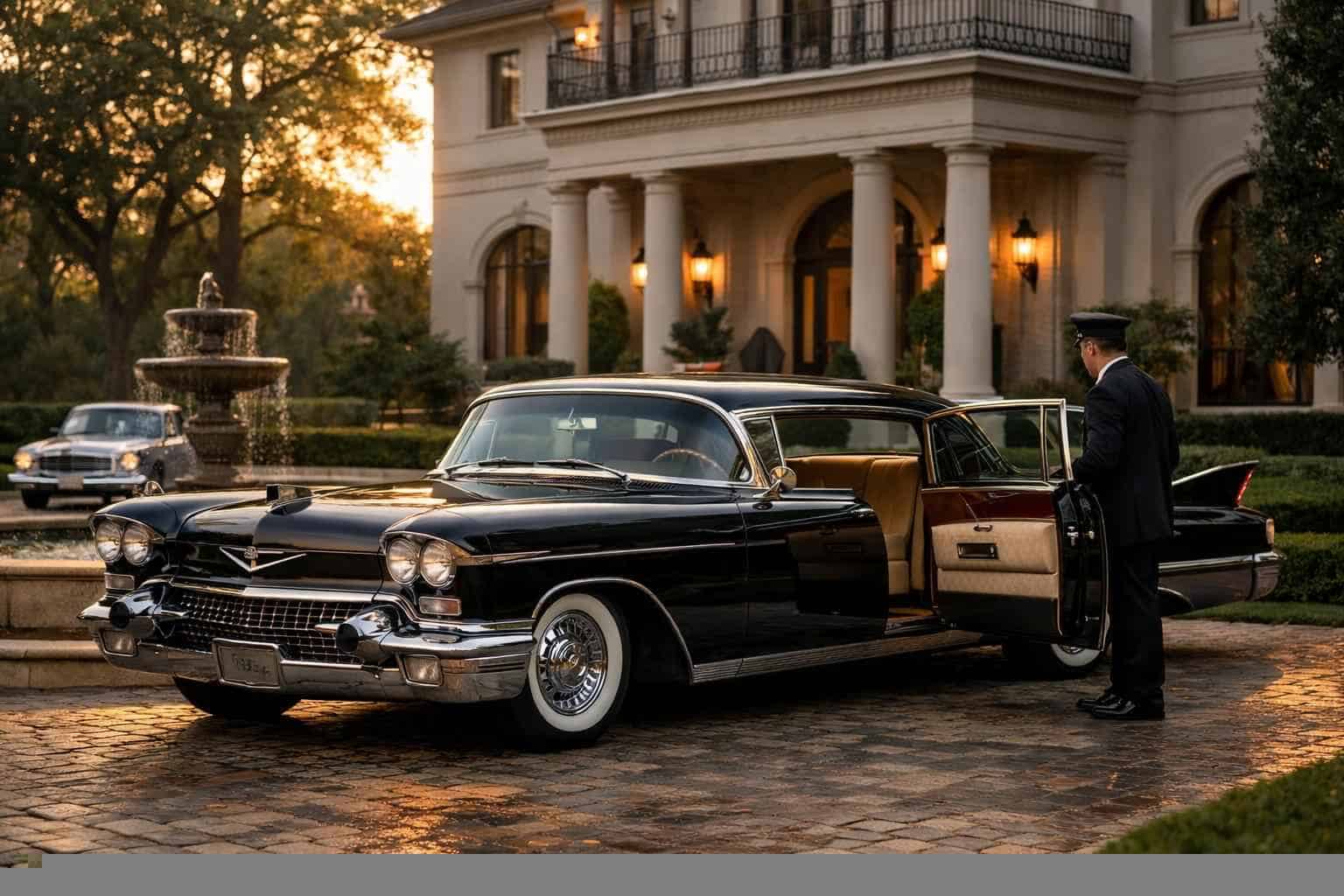 Book Your River Oaks Classic Car Chauffeur Service Today