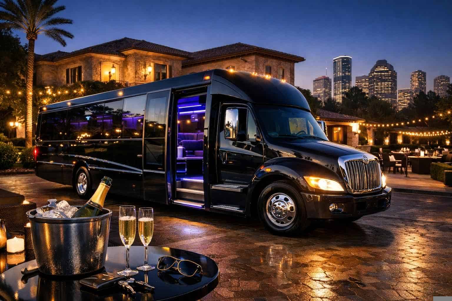 Book Your River Oaks Party Bus Rental Today