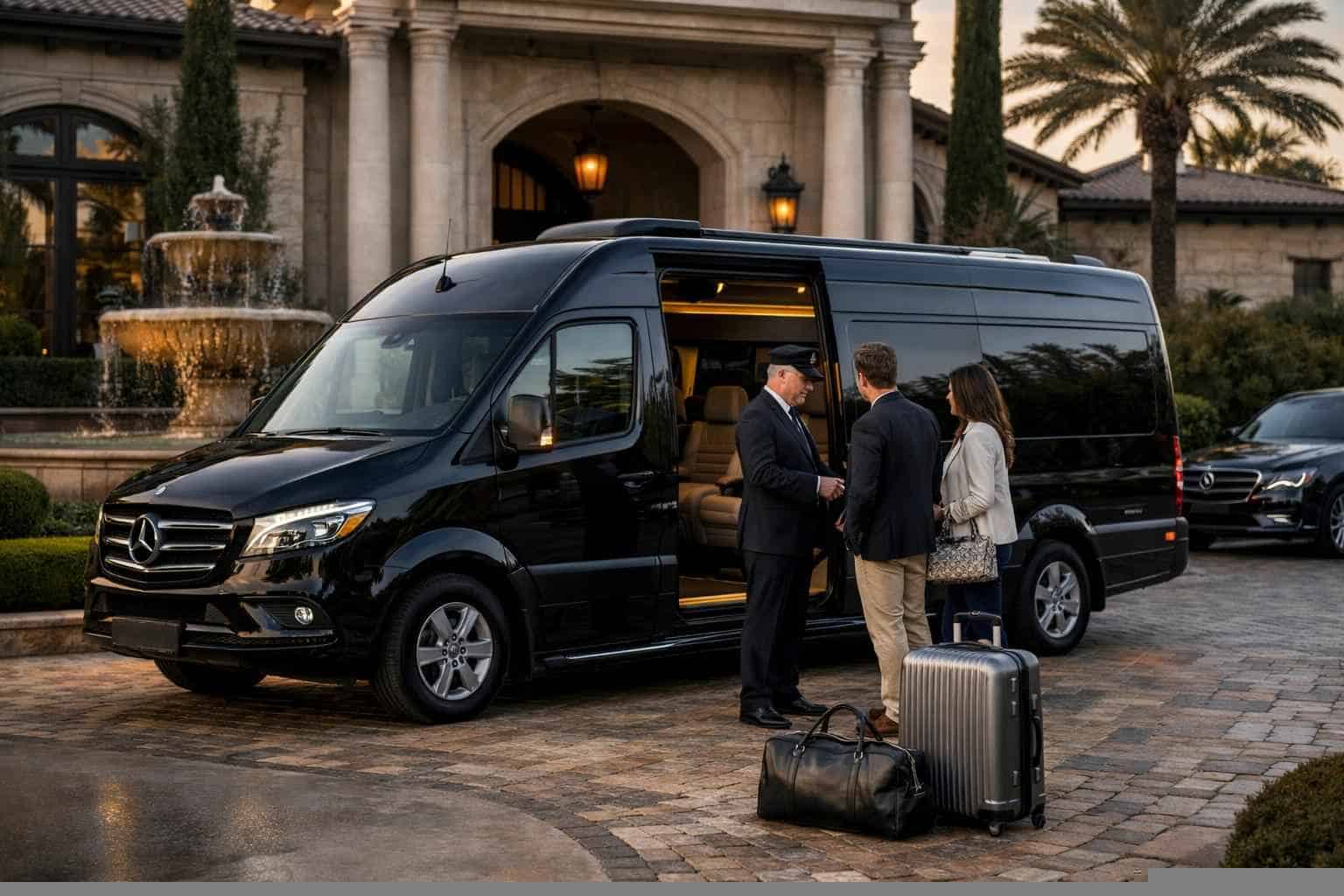 Book Your River Oaks Passenger Van with Driver Today