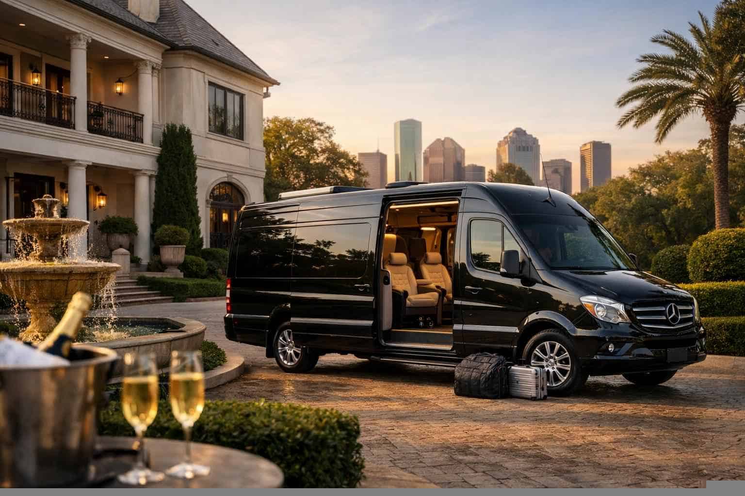 Book Your River Oaks Sprinter Van Rental Today