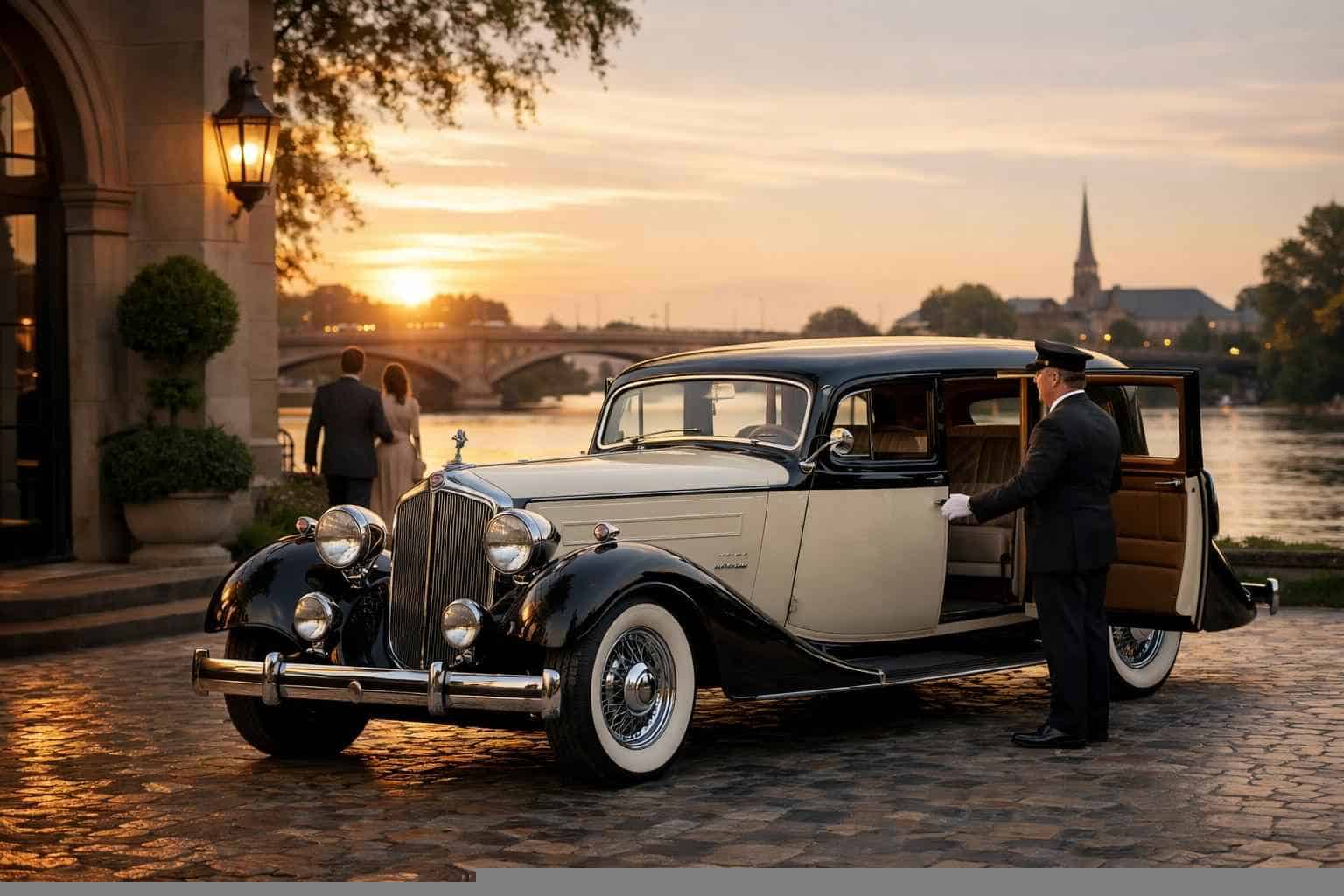 Book Your Saginaw Antique Vehicle Rental with Driver Today