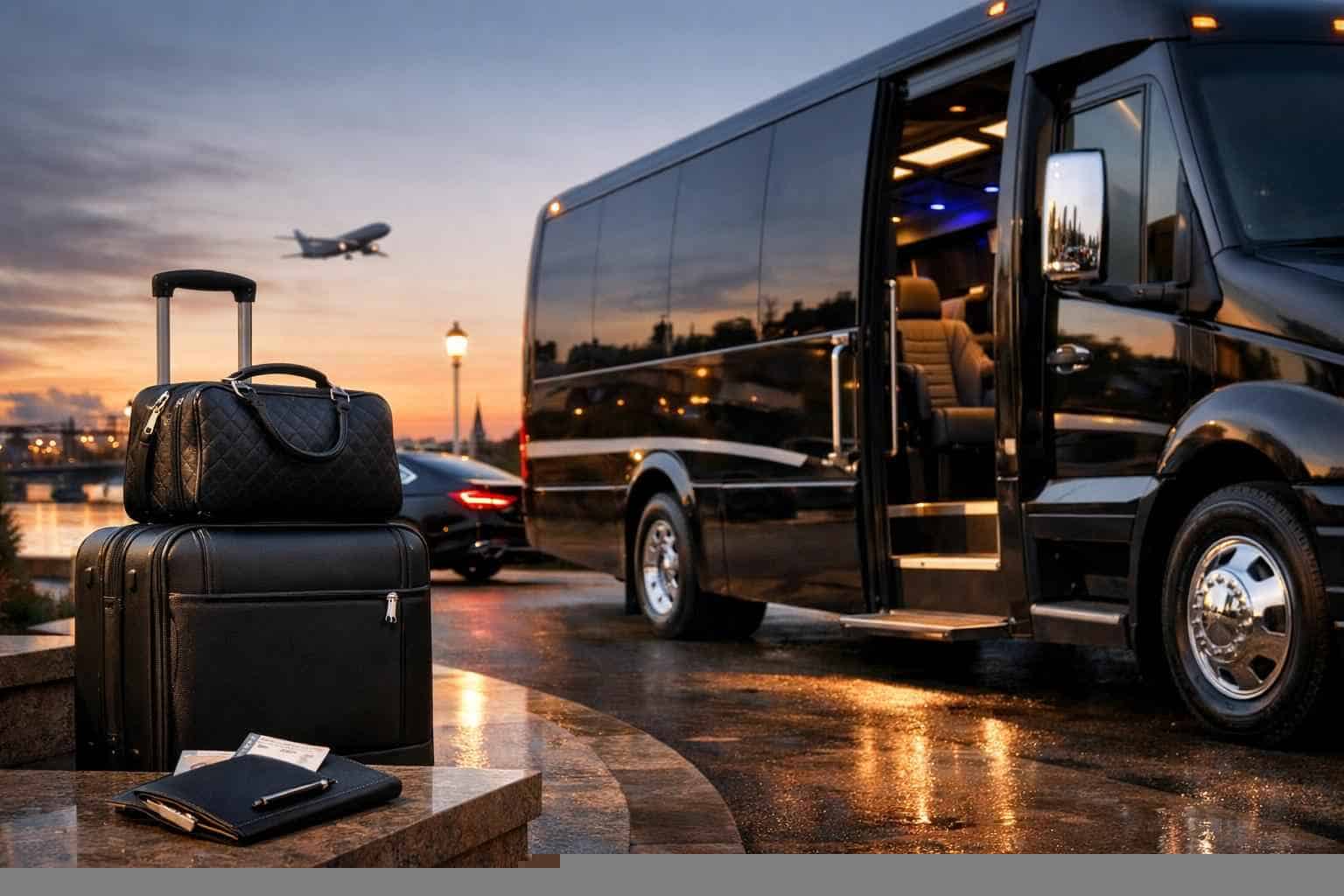 Book Your Saginaw Shuttle Bus Rental Today