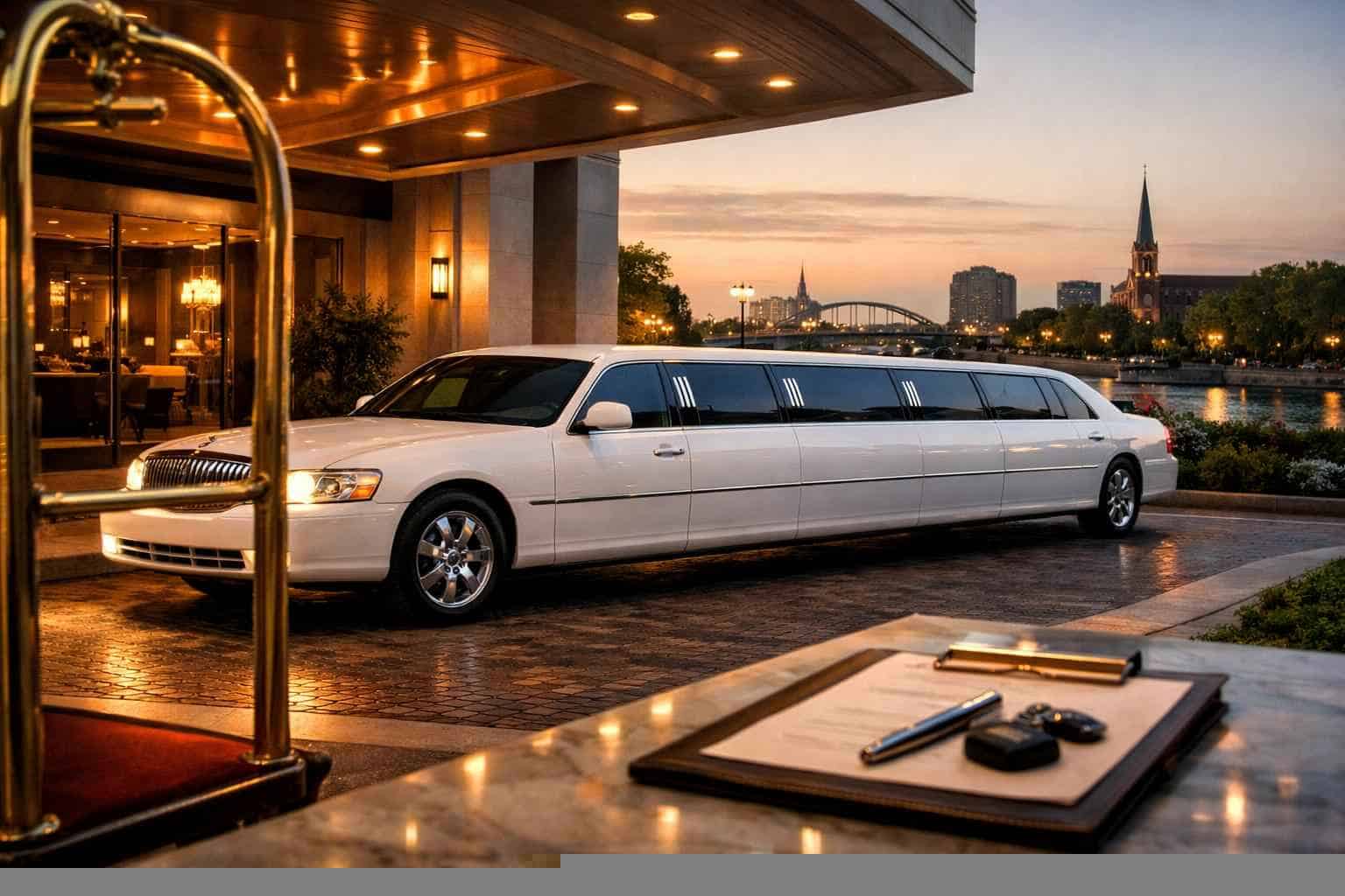 Book Your Saginaw White Limo Rental Today