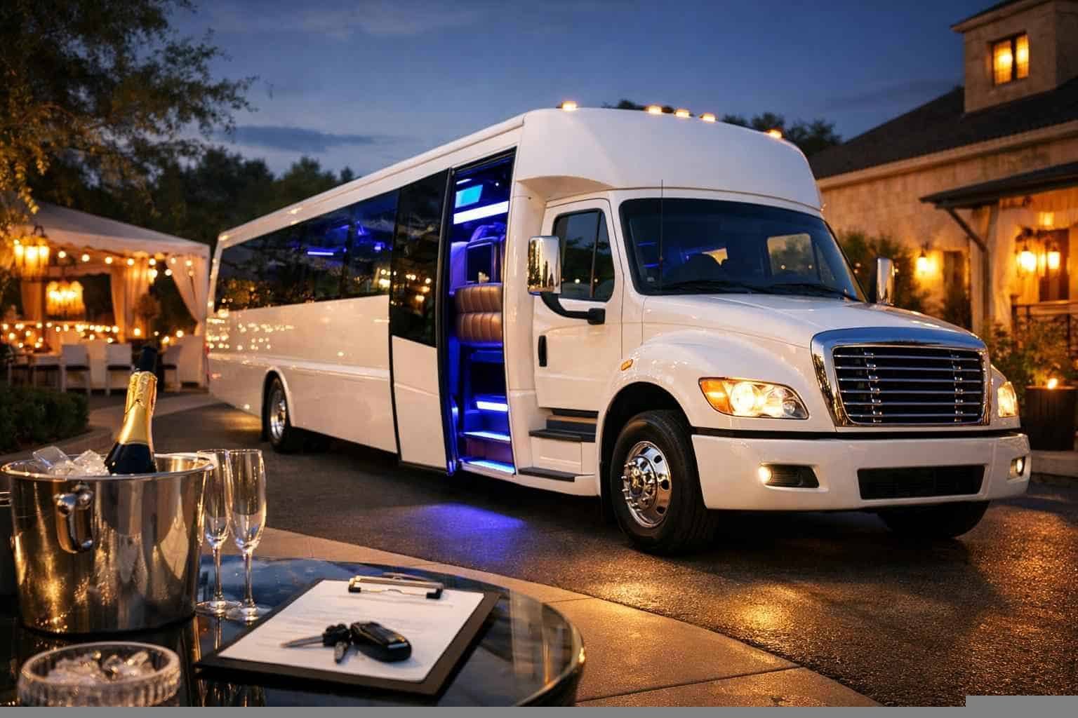 Book Your Saginaw White Party Bus Rental Today