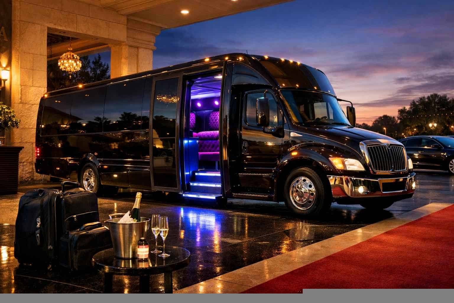 Book Your Southlake Black Party Bus Rental Today