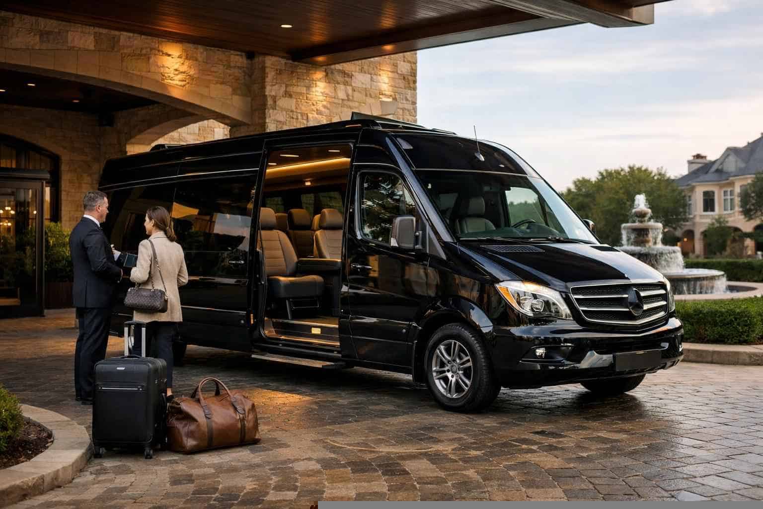 Passenger Van With Driver In Southlake Texas Book Your Southlake Passenger Van with Driver Today