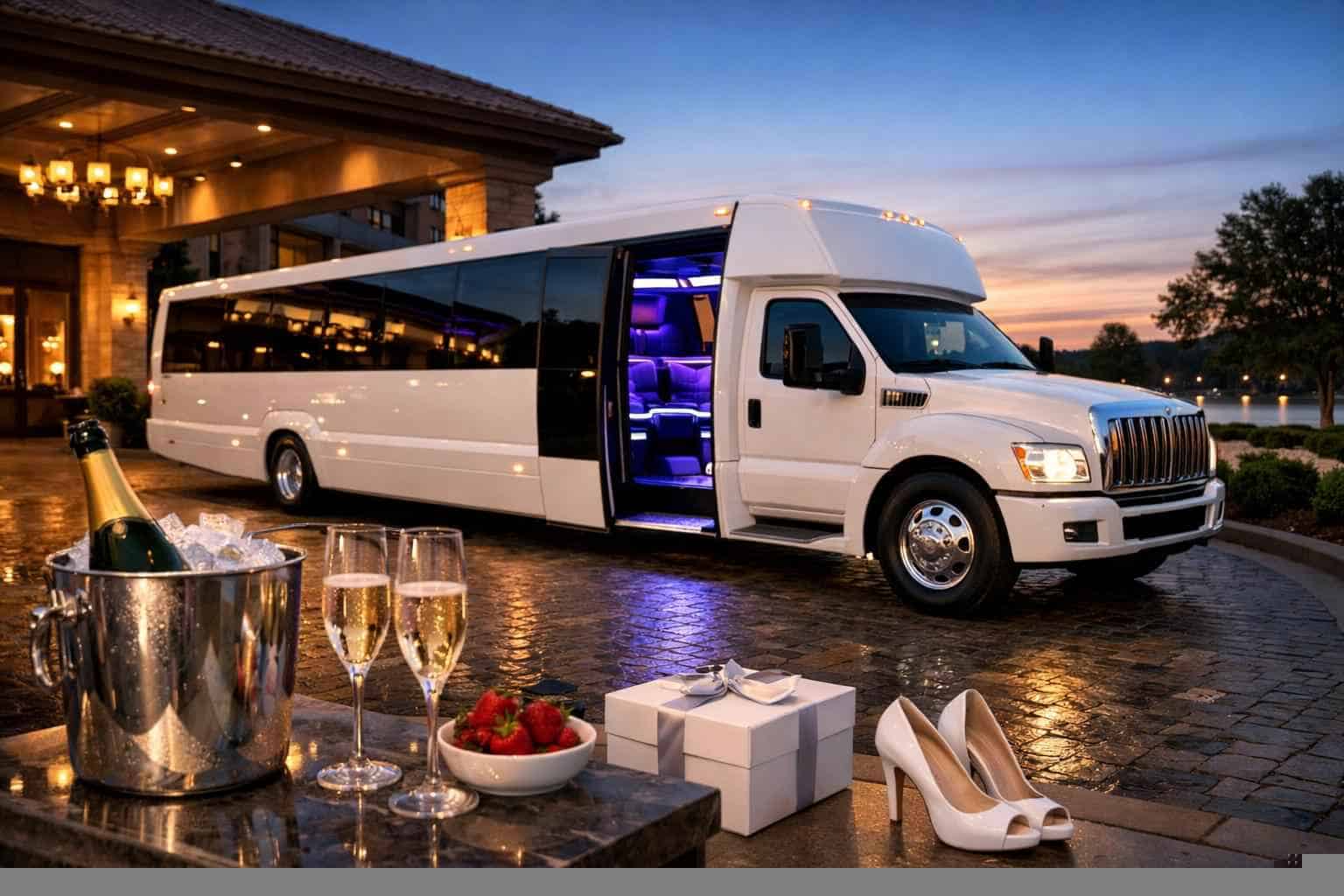 Book Your Southlake White Party Bus Rental Today