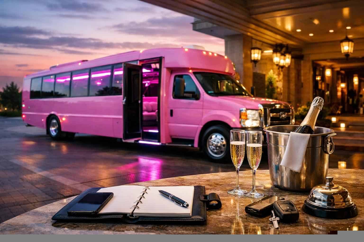 Book Your Weatherford Pink Party Bus Rental Today