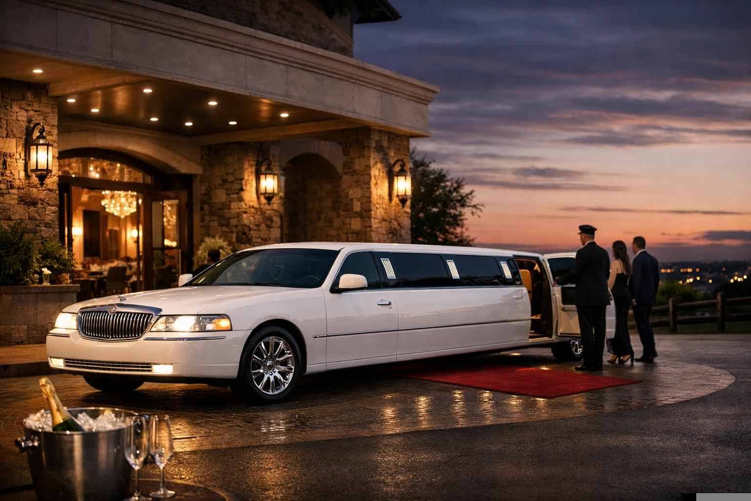 Book Your Weatherford White Limo Rental Today