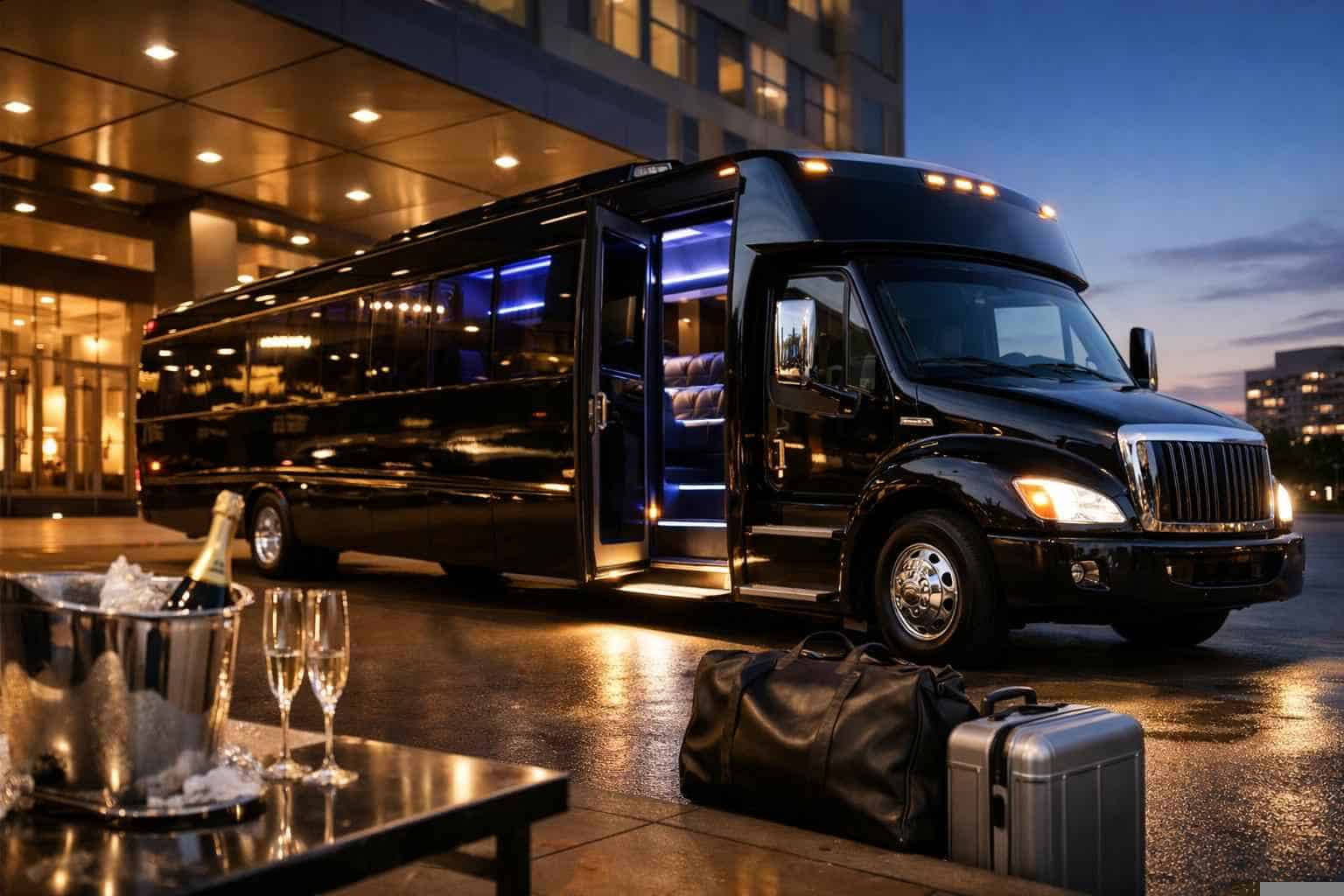 Book Your White Settlement Limo Bus Rental Today