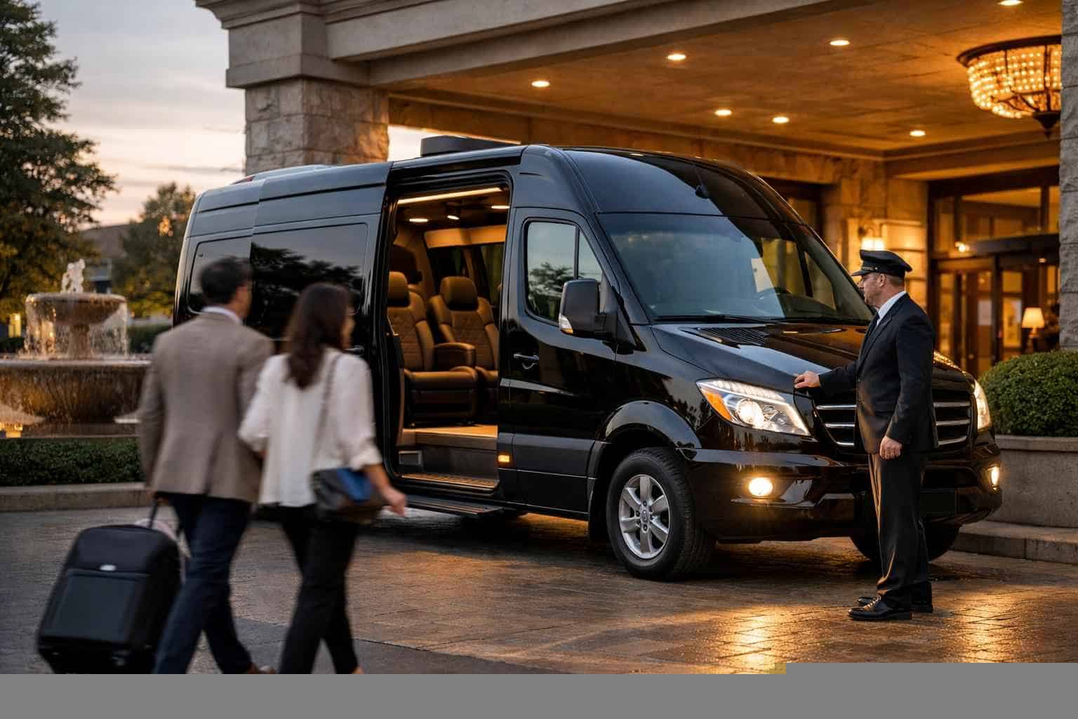 Book Your White Settlement Passenger Van with Driver Today