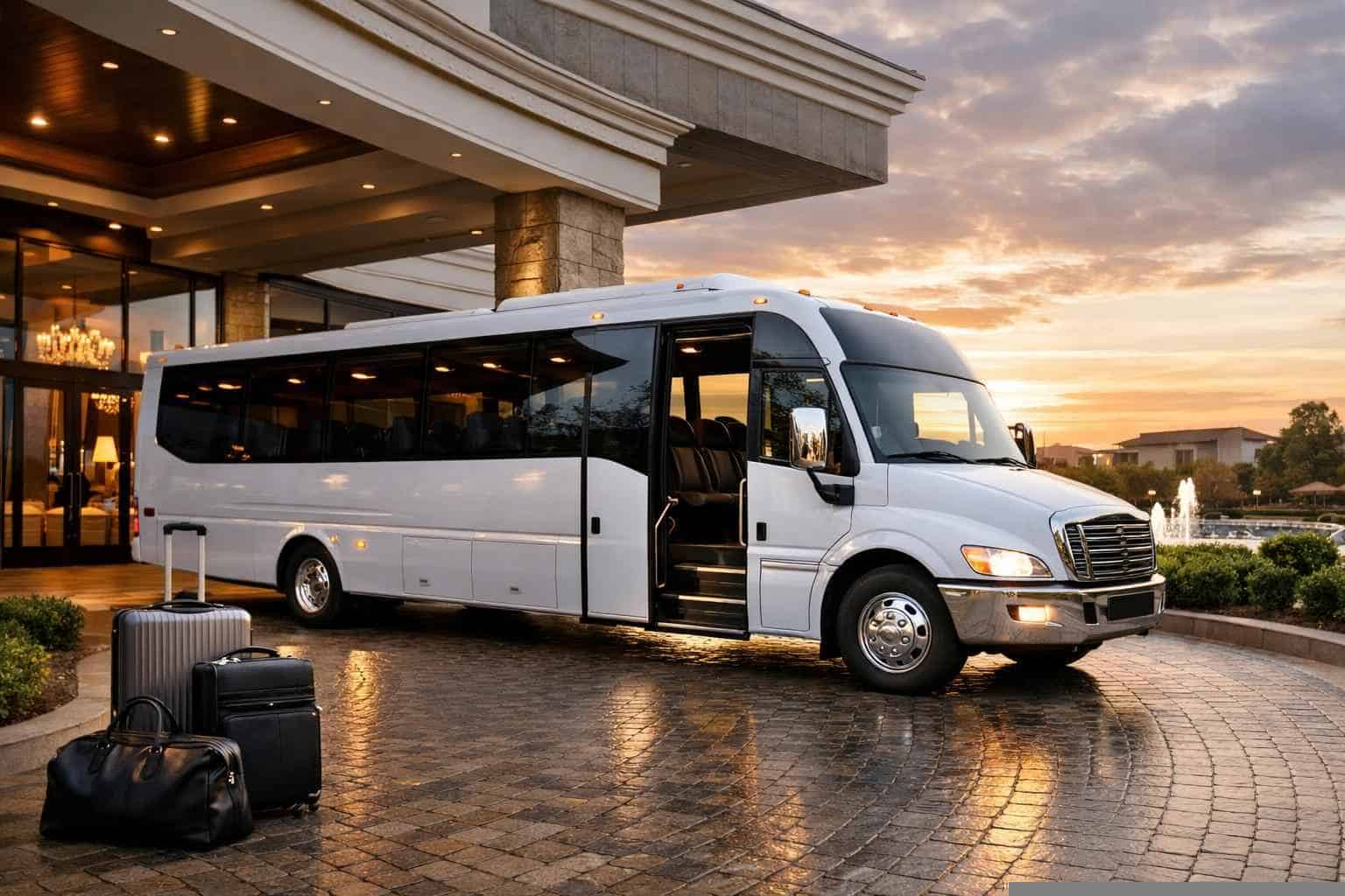 Book Your White Settlement Shuttle Bus Rental Today