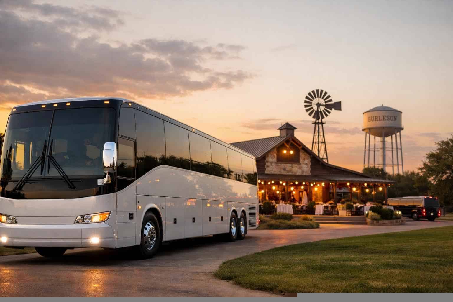 Burleson TX Charter Bus Rentals for Special Events