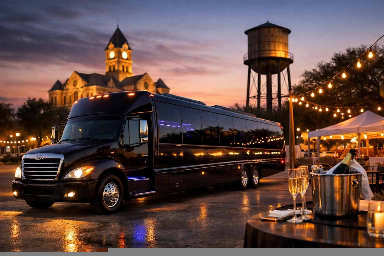 Burleson TX Limo Bus Rentals for Special Events