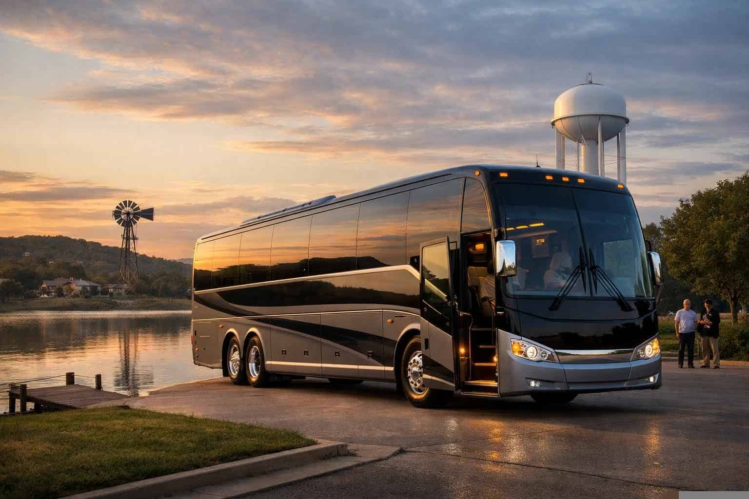 Bus Rental Near Me in Benbrook Texas