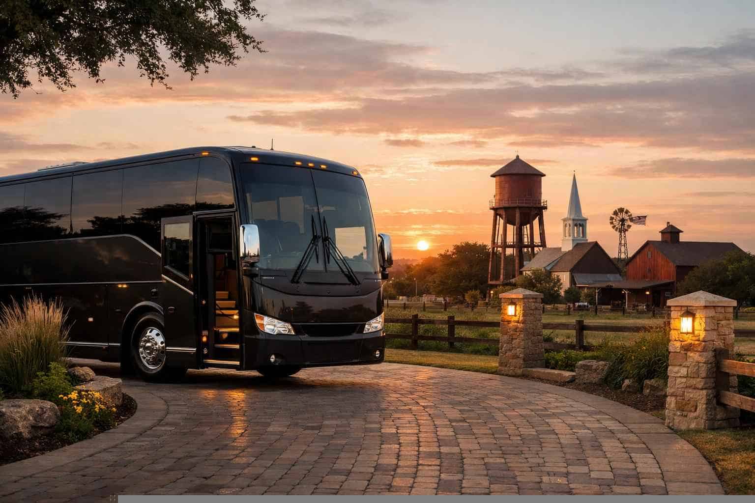 Bus Rental Near Me in Burleson Texas