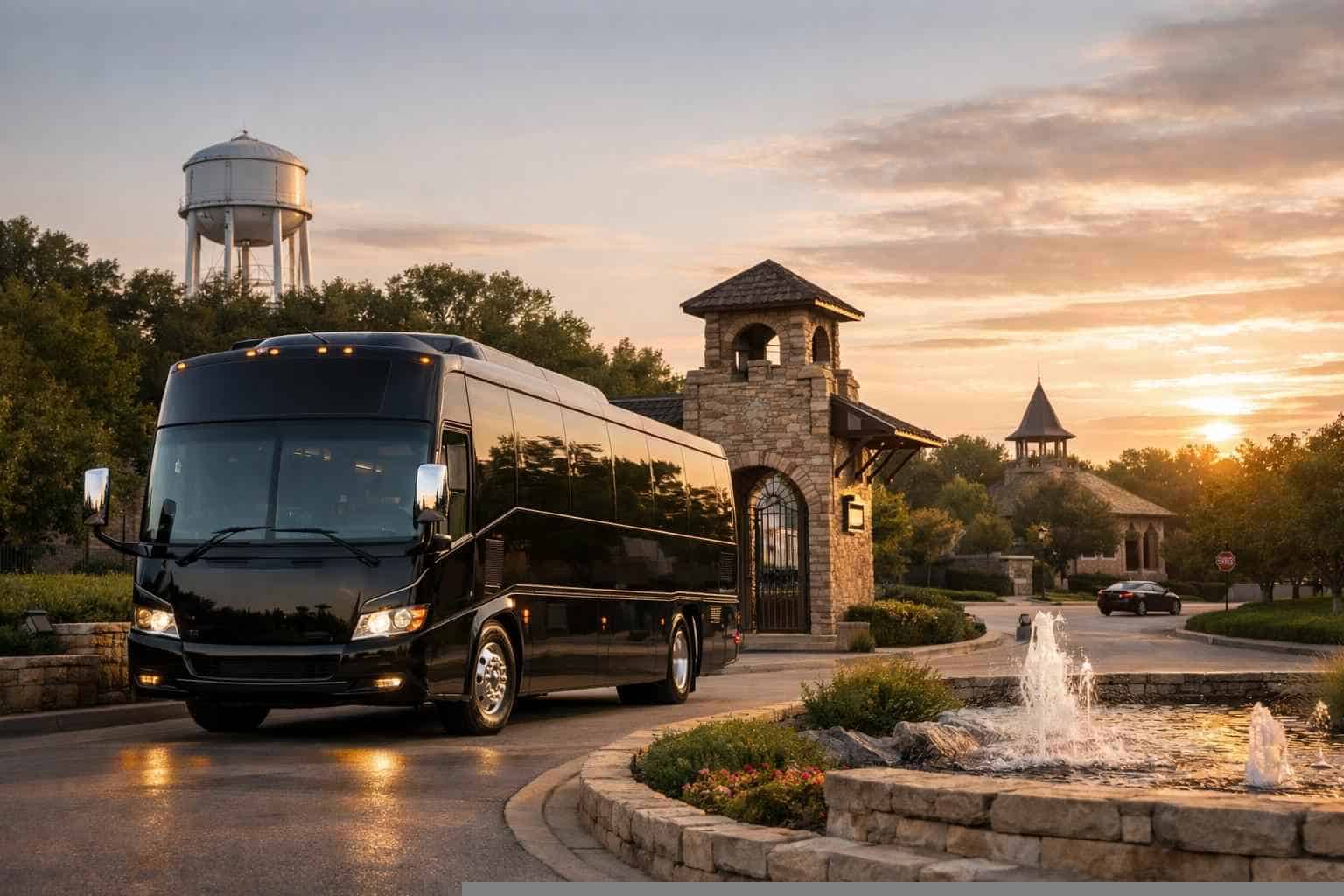 Bus Rental Near Me in Colleyville Texas