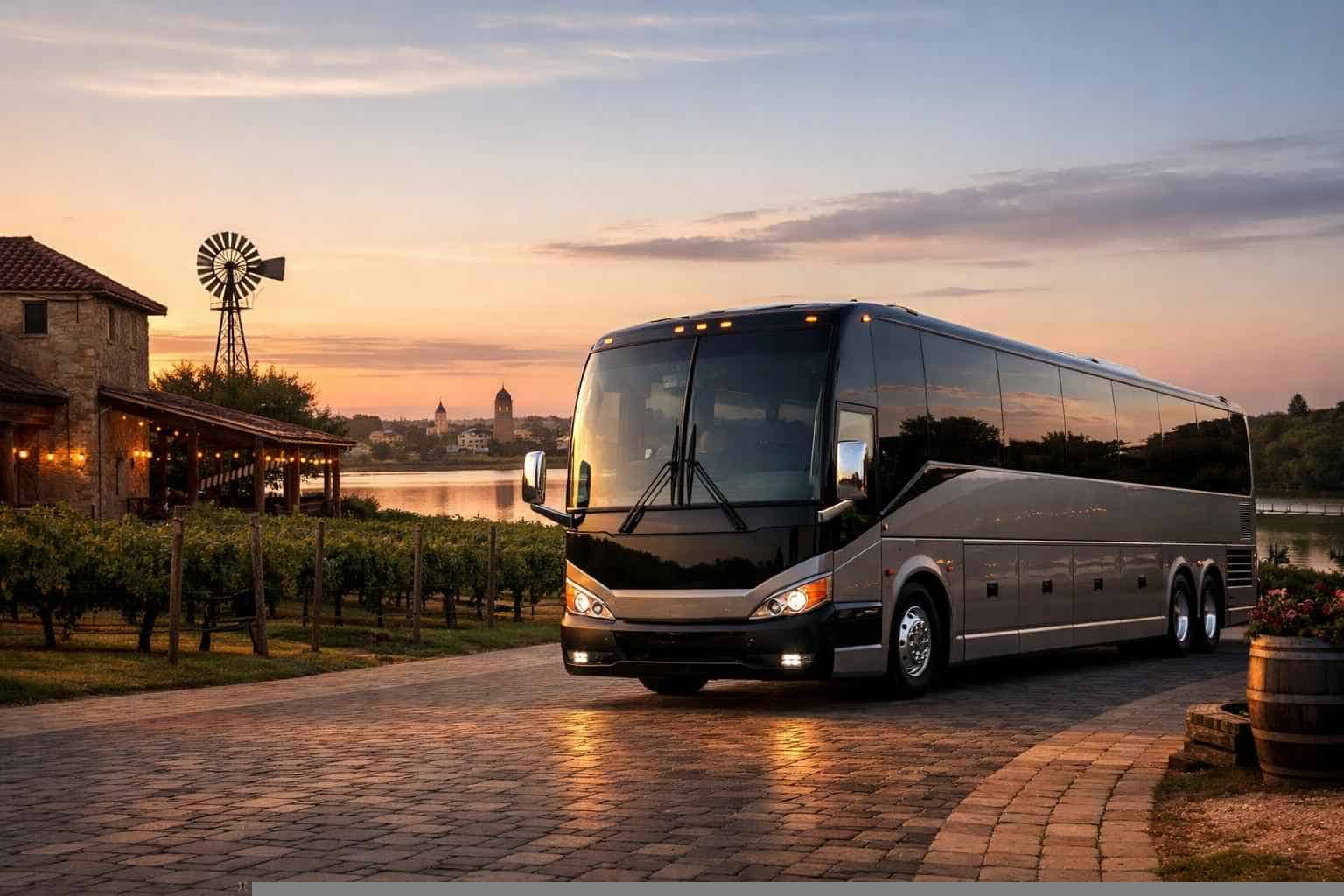 Bus Rental Near Me in Grapevine Texas