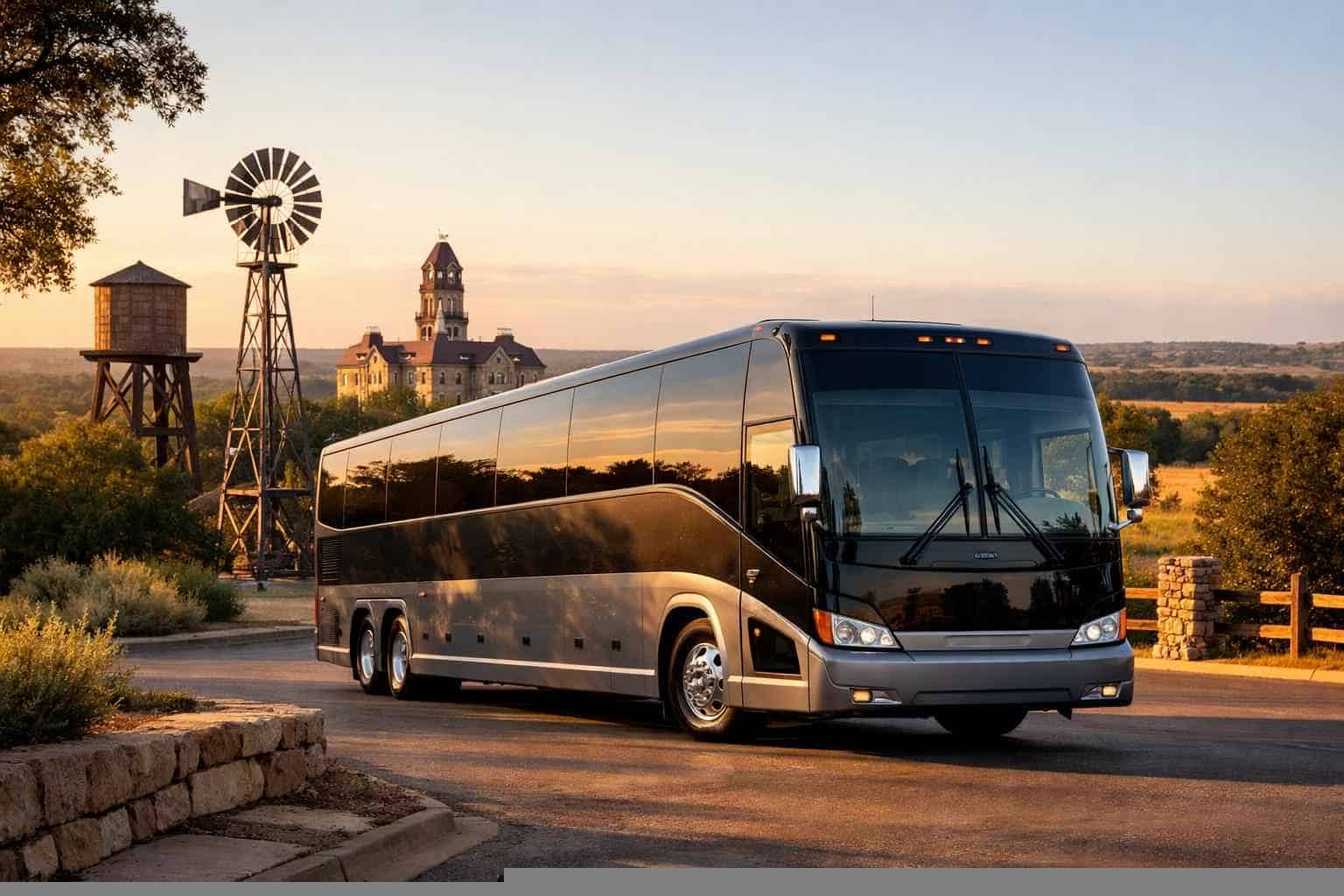 Bus Rental Near Me In Weatherford Texas