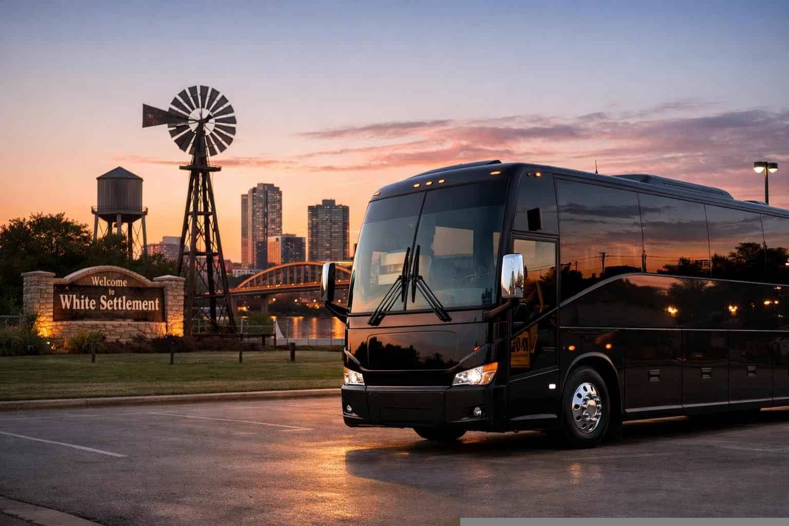 Bus Rental Near Me in White Settlement Texas