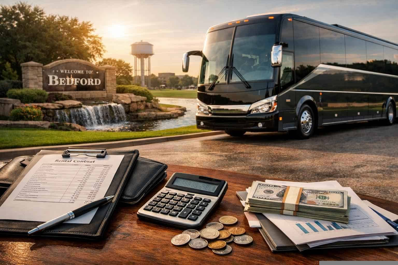 Bus Rental Pricing in Bedford TX