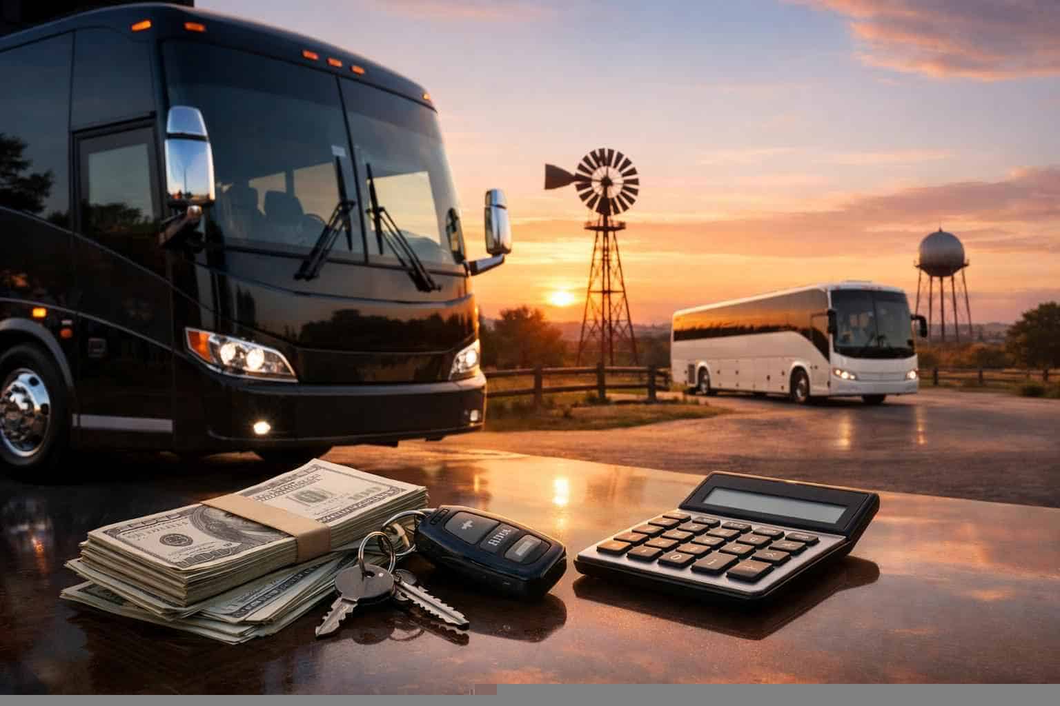 Bus Rental Pricing in Burleson TX
