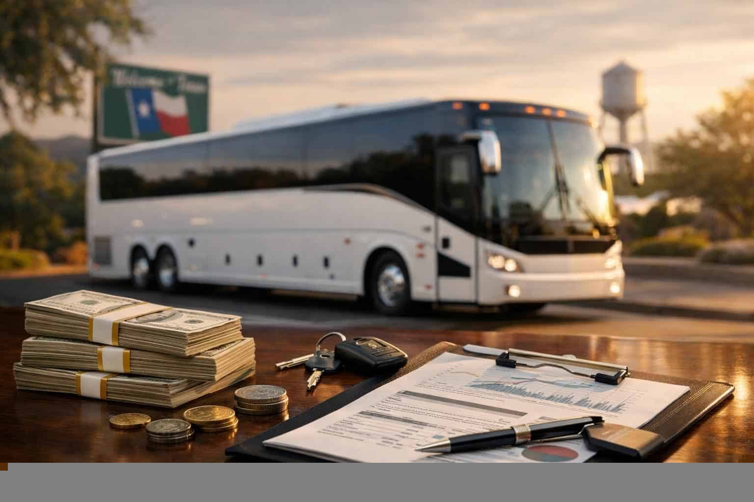 Bus Rental Pricing in Crowley TX