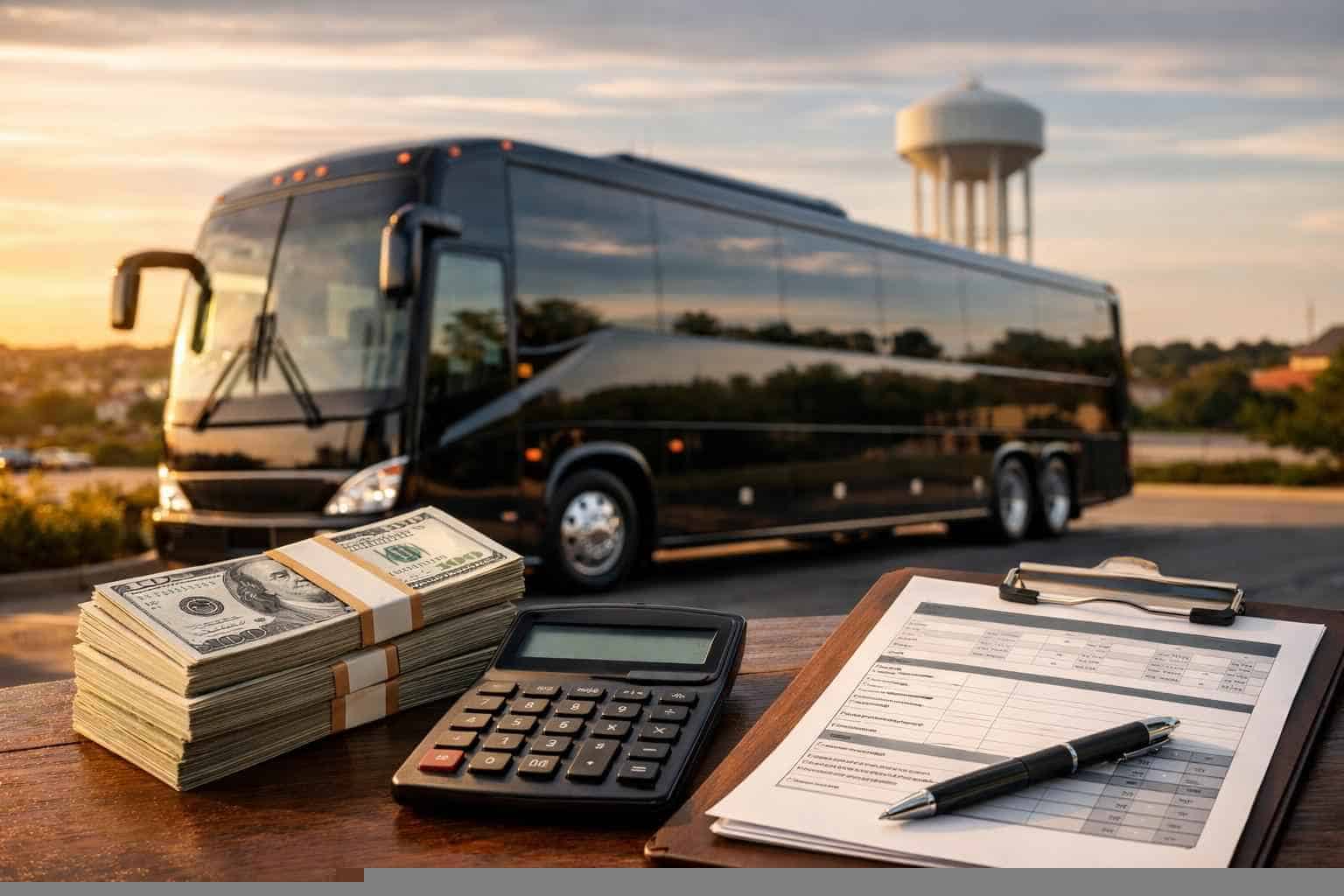Bus Rental Pricing in Keller TX