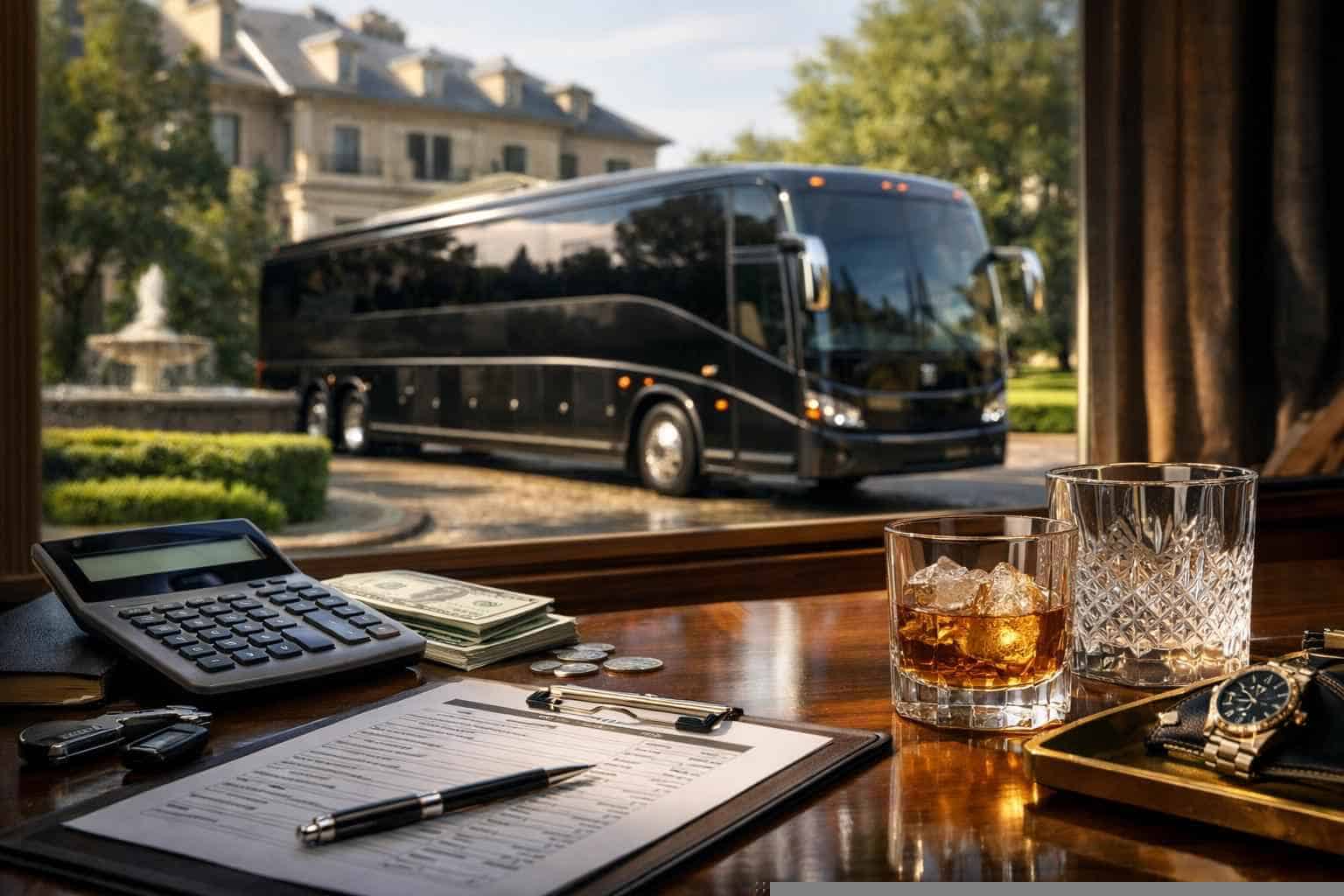 Bus Rental Pricing in River Oaks TX