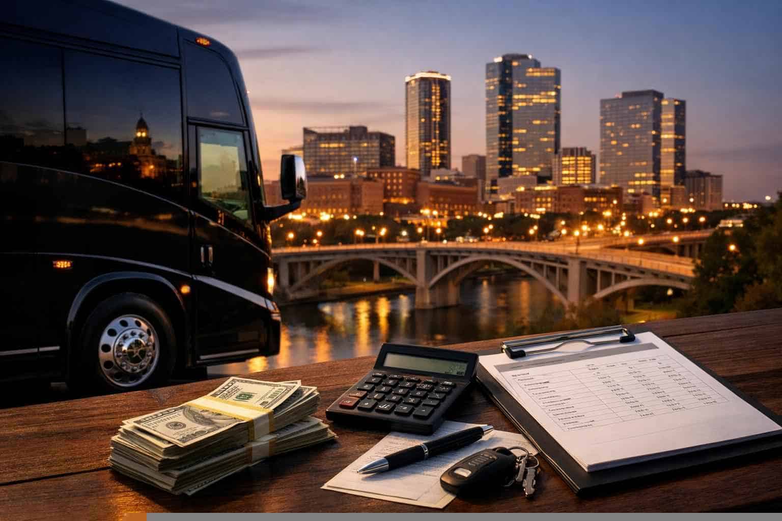Bus Rental Rental Pricing In Fort Worth TX