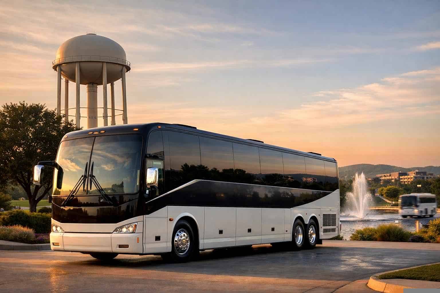 Charter Bus Rental Near Me in North Richland Hills Texas