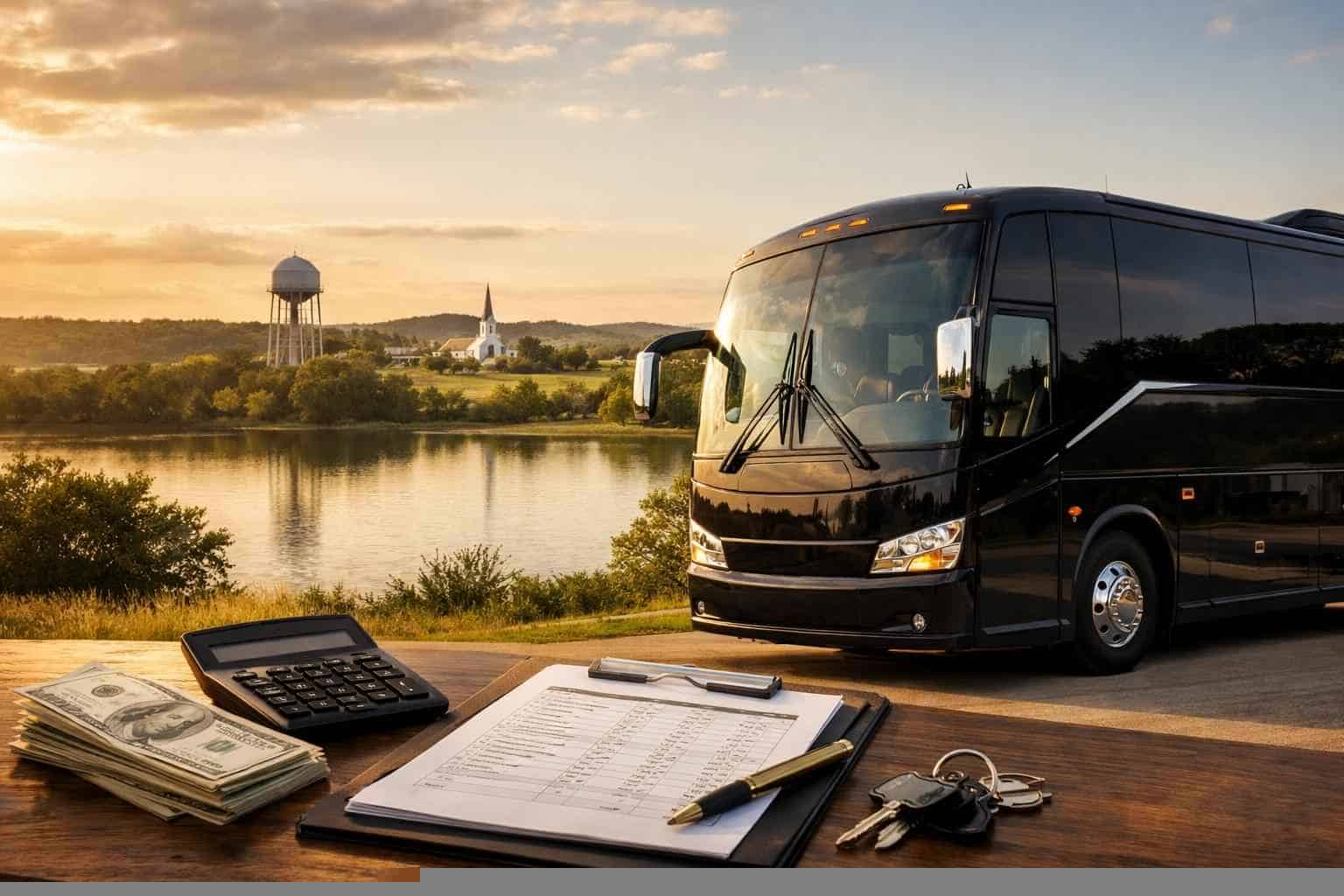 Charter Bus Rental Pricing in Benbrook TX