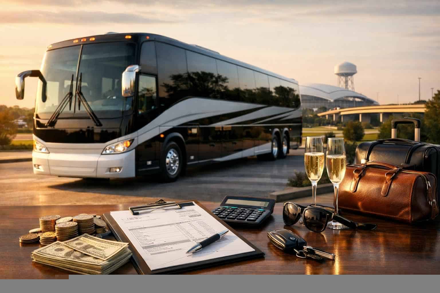 Charter Bus Rental Pricing in Euless TX
